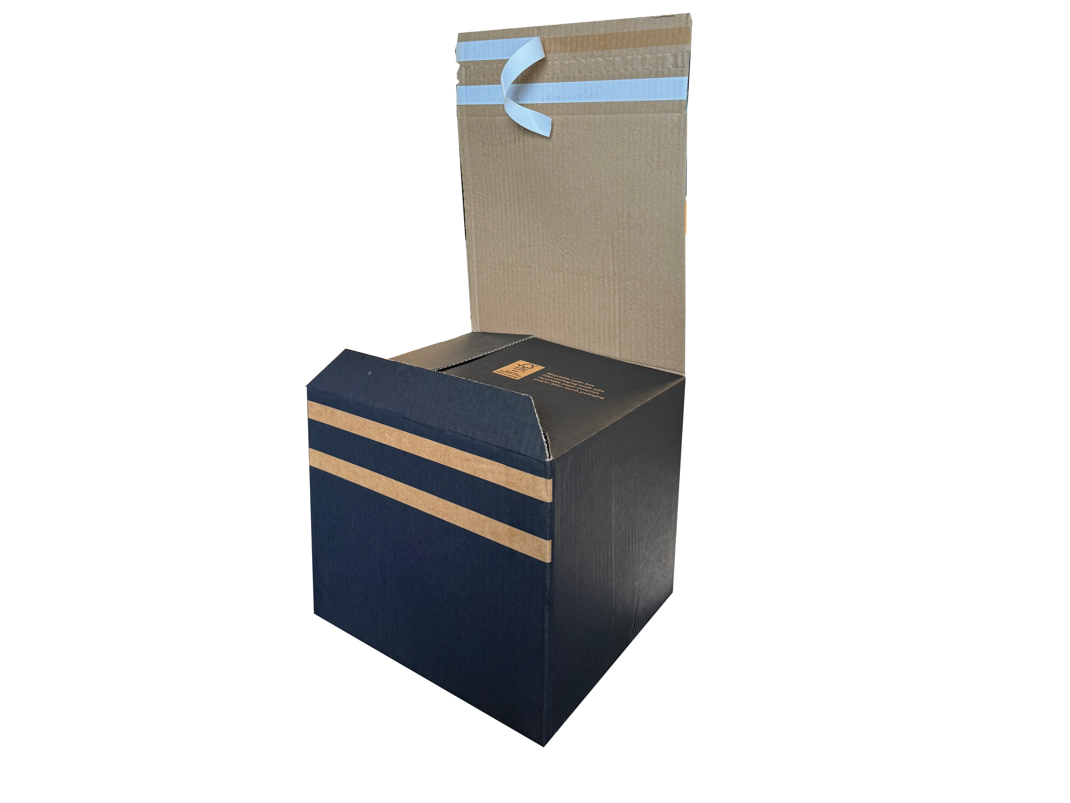 New Printed Strong Single Wall Box - 280mm x 255mm x 235mm - Image 2