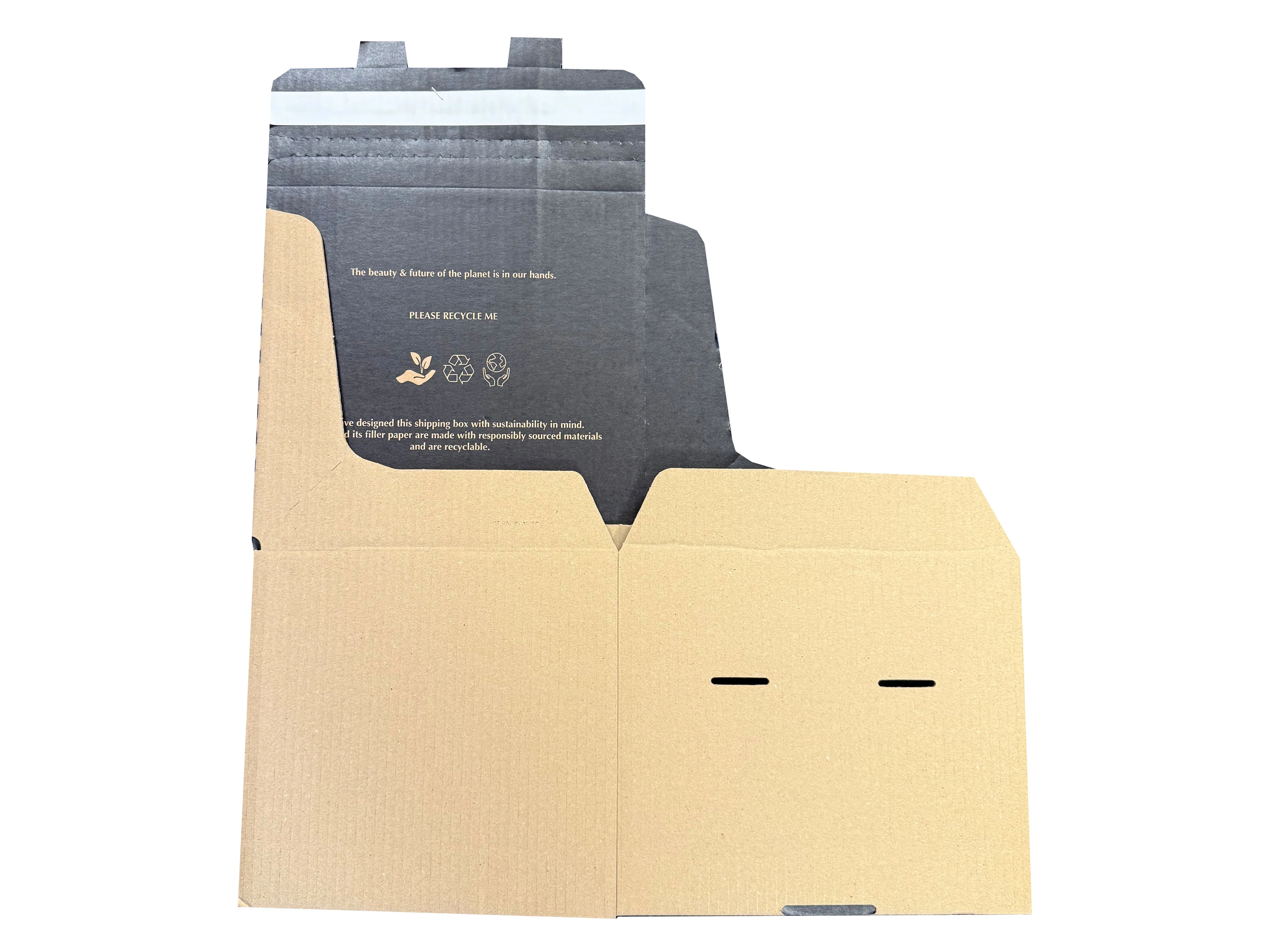 New Printed Strong Single Wall Box - 280mm x 260mm x 240mm - Image 3