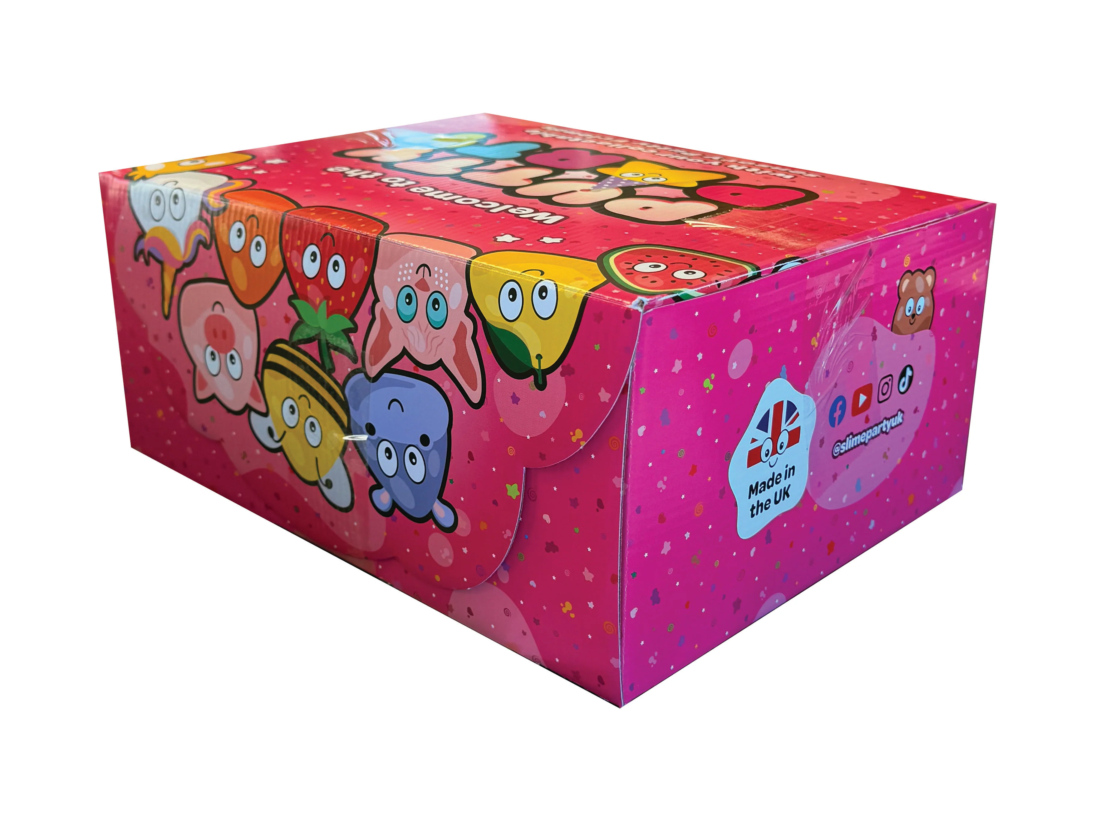 New Printed Strong Single Wall Box - 305mm x 225mm x 125mm - Image 2