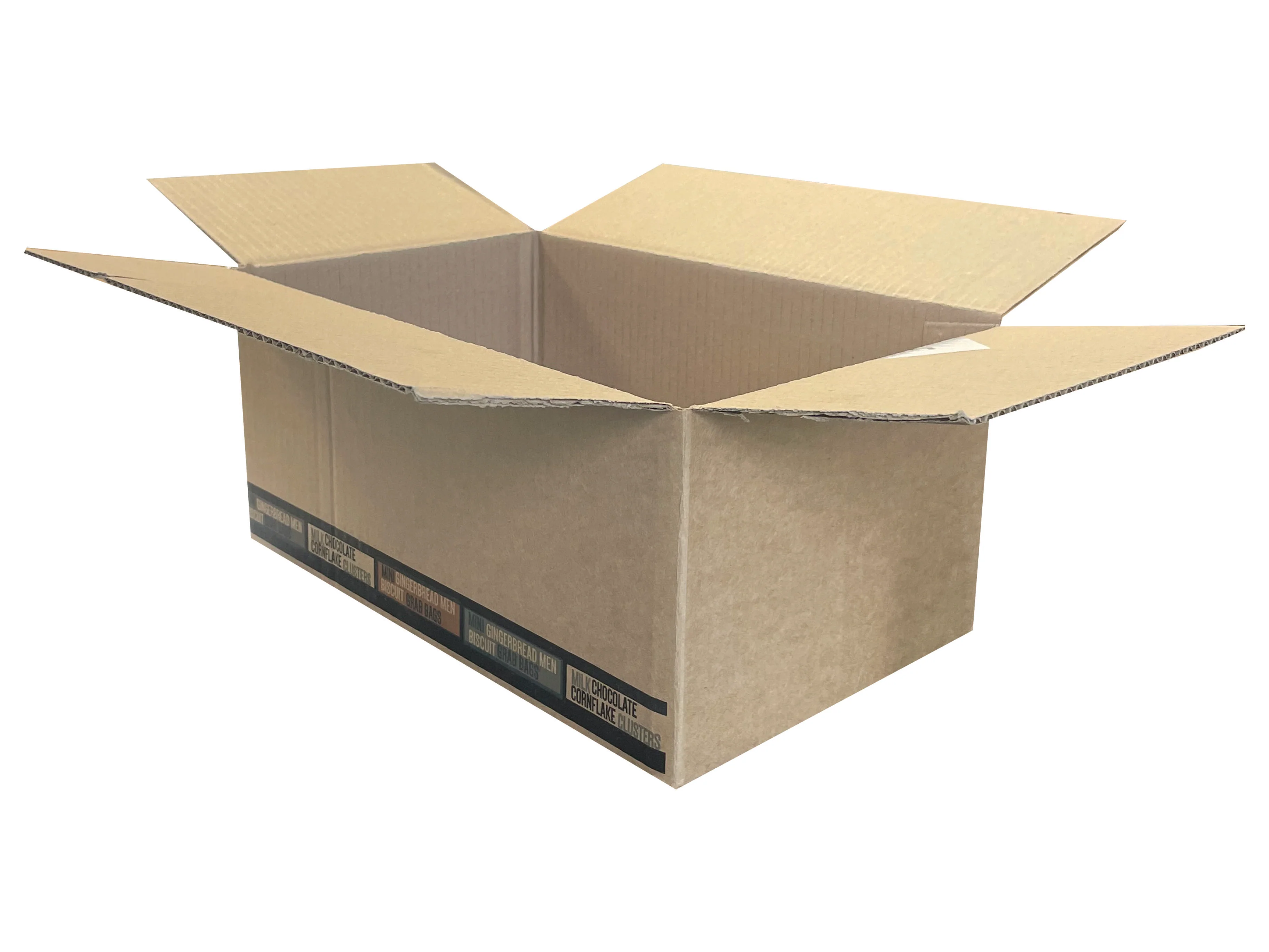 New Printed Strong Single Wall Box - 314mm x 193mm x 134mm