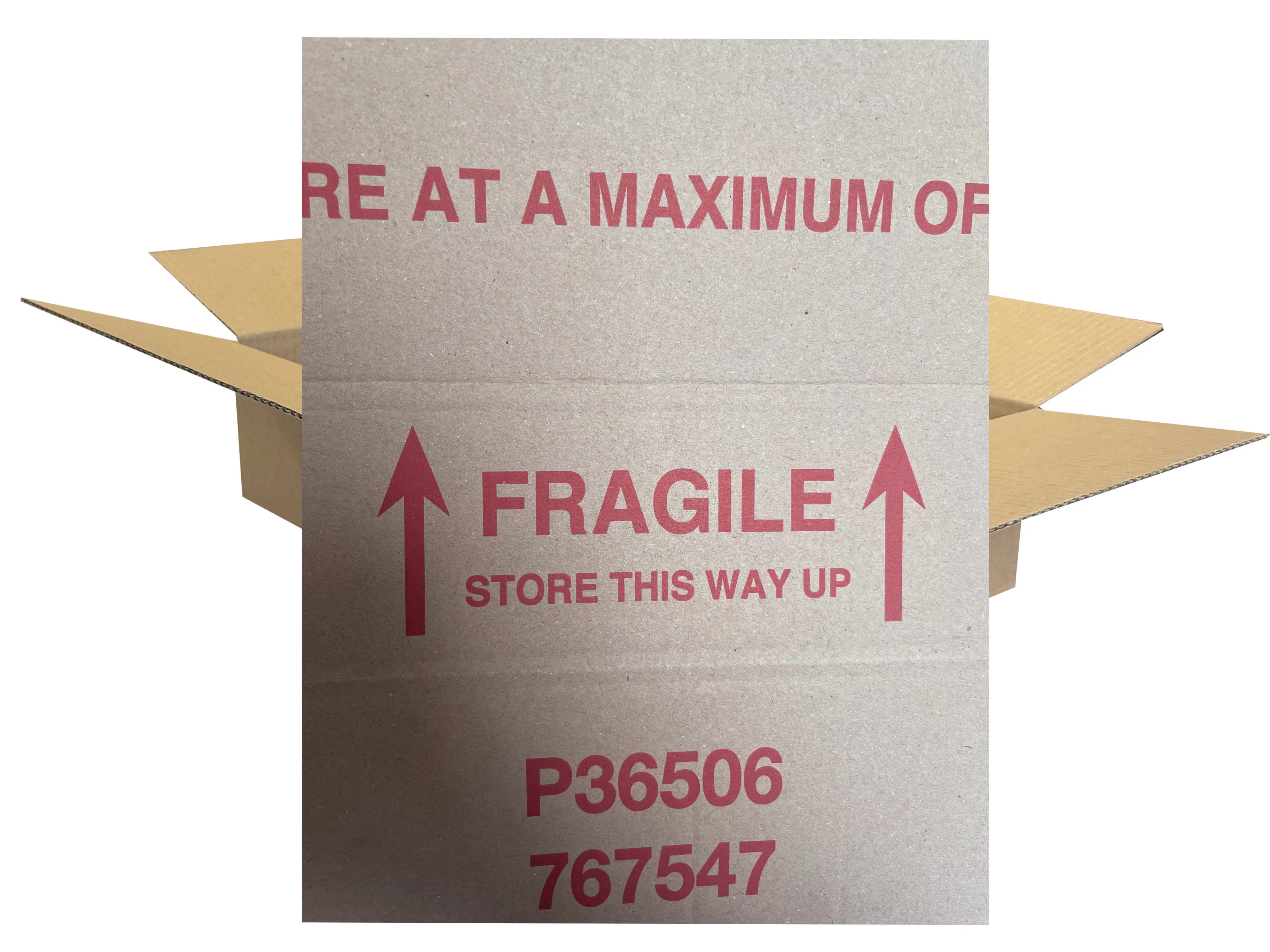 New Printed Strong Single Wall Box - 319mm x 214mm x 79mm - Image 2