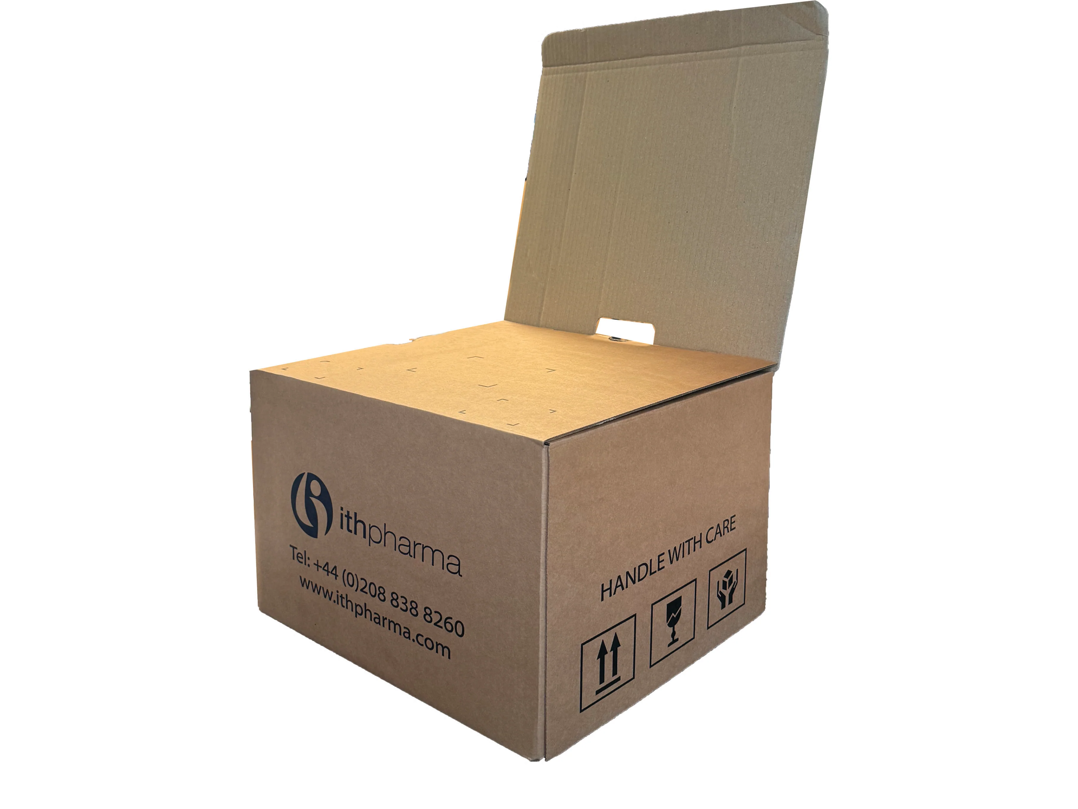 New Printed Strong Single Wall Box - 362mm x 327mm x 250mm