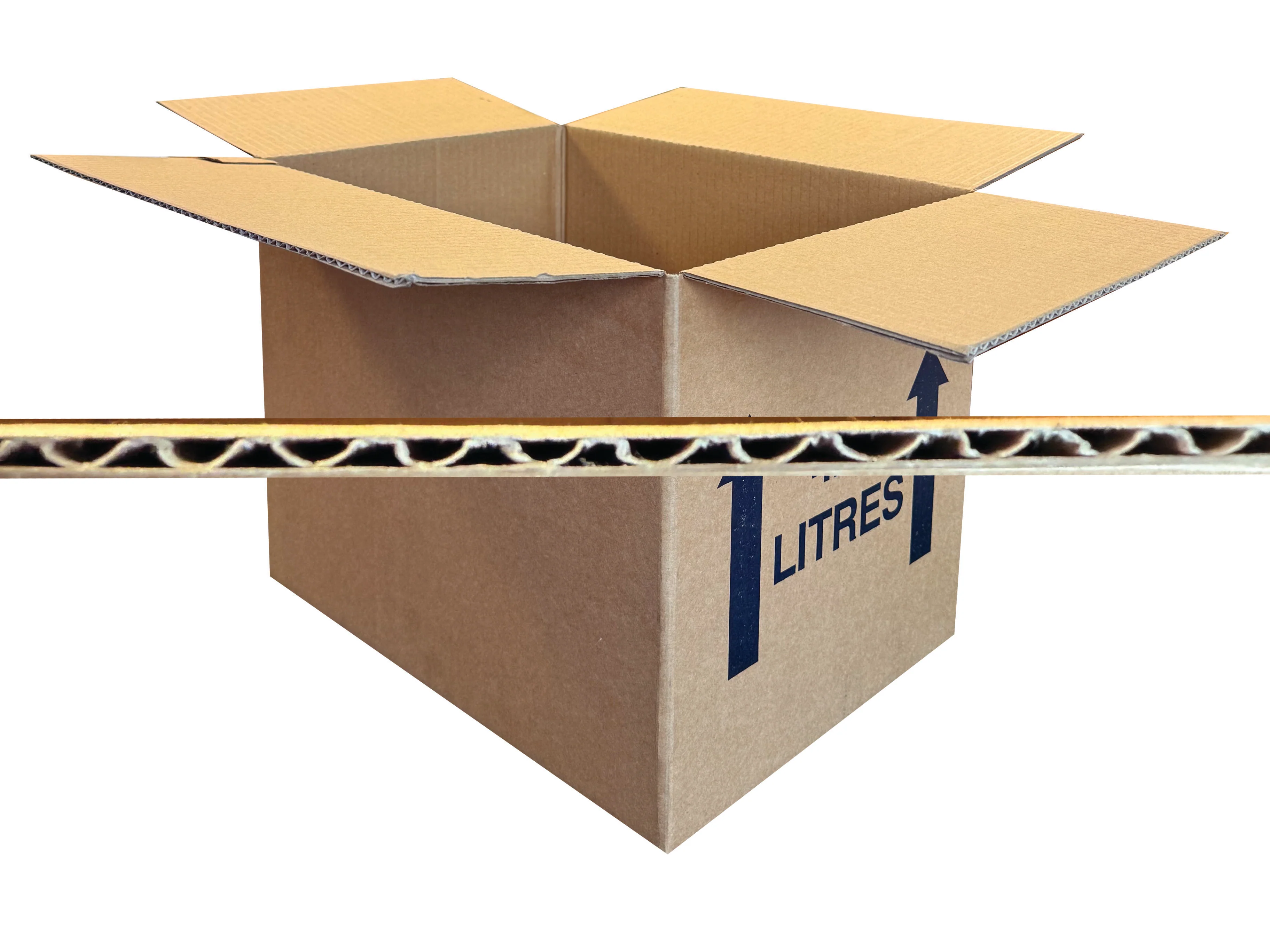 New Printed Strong Single Wall Box - 374mm x 270mm x 280mm - Image 2