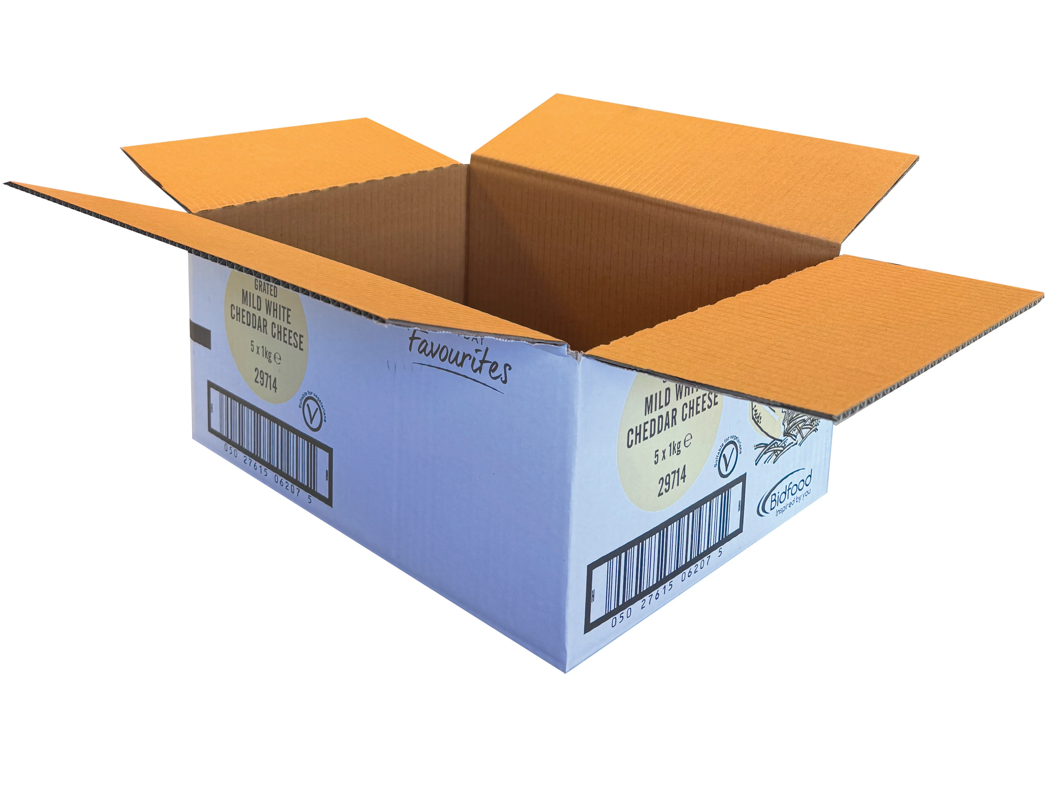 New Printed Strong Single Wall Box - 387mm x 287mm x 170mm