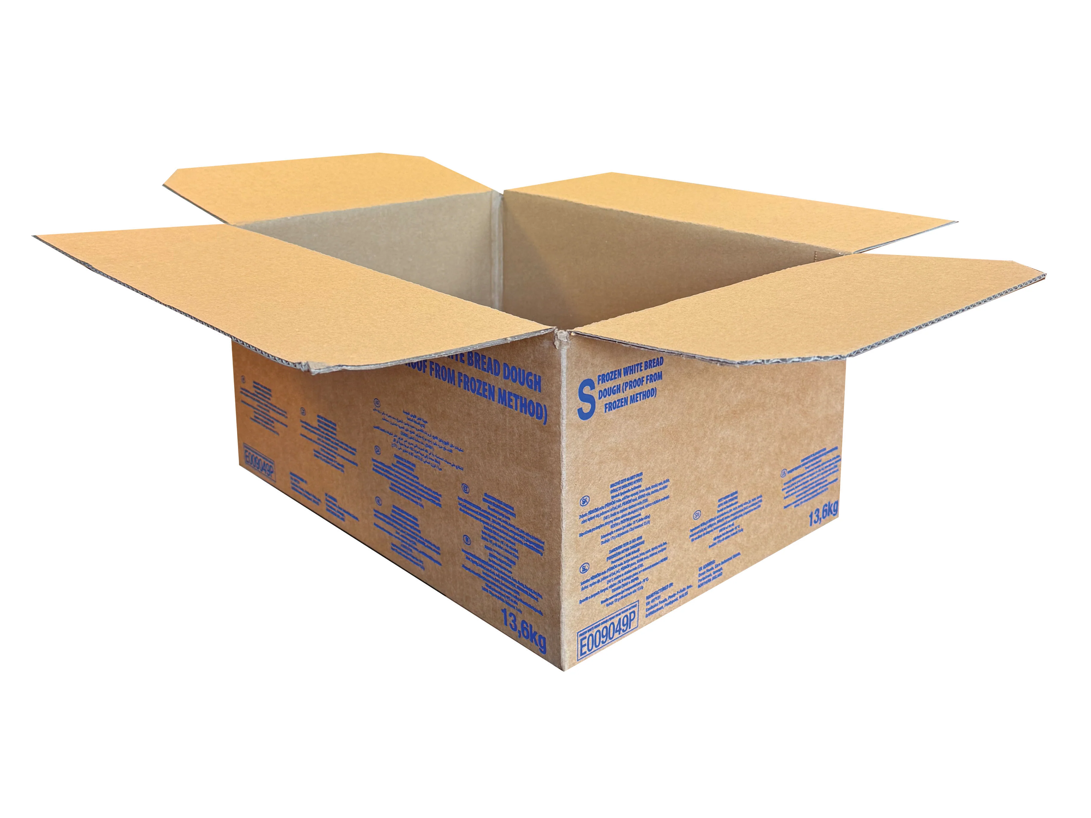New Printed Strong Single Wall Box - 390mm x 280mm x 190mm