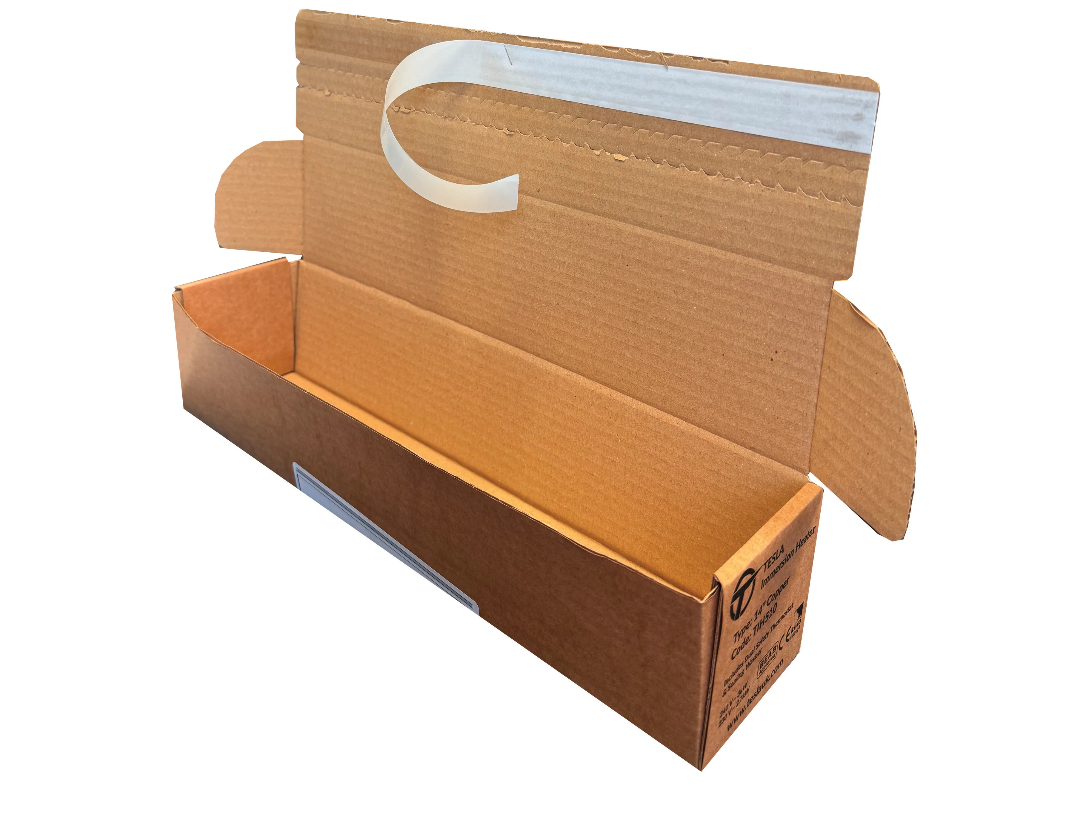 New Printed Strong Single Wall Box - 398mm x 84mm x 84mm - Image 2