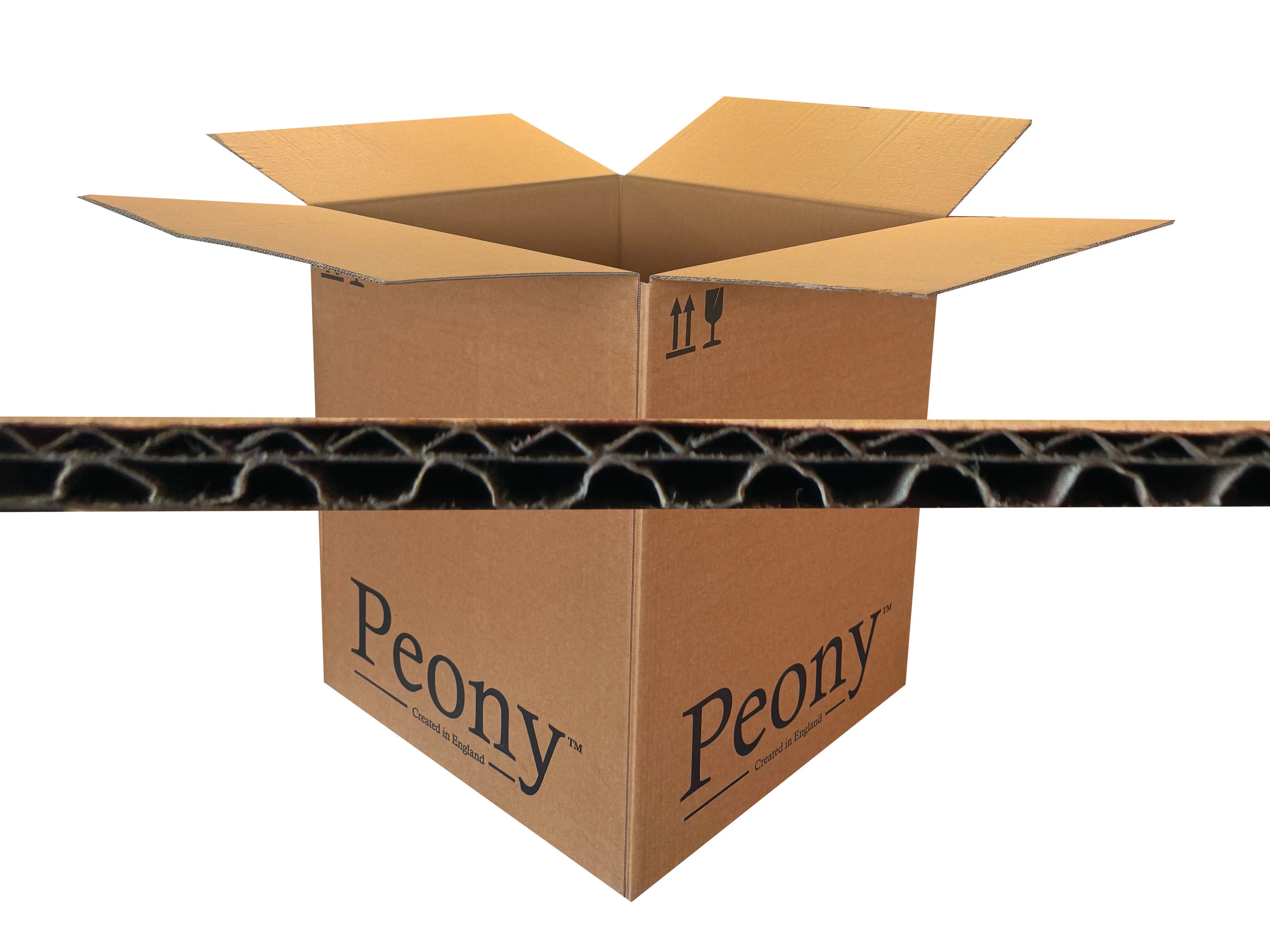 New Printed Strong Double Wall Box - 450mm x 445mm x 545mm - Image 2