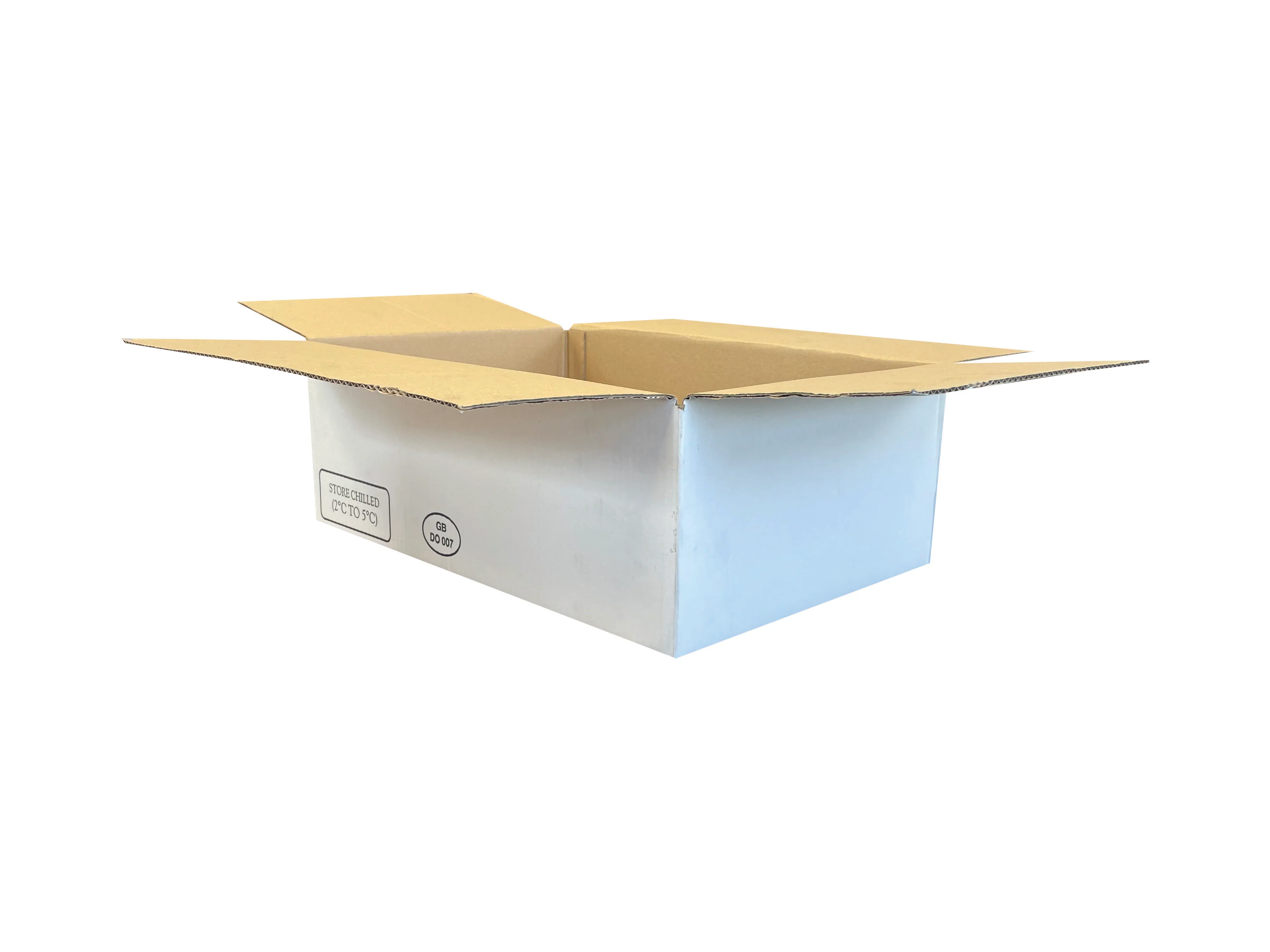 New Printed Strong Single Wall Box - 470mm x 310mm x 165mm