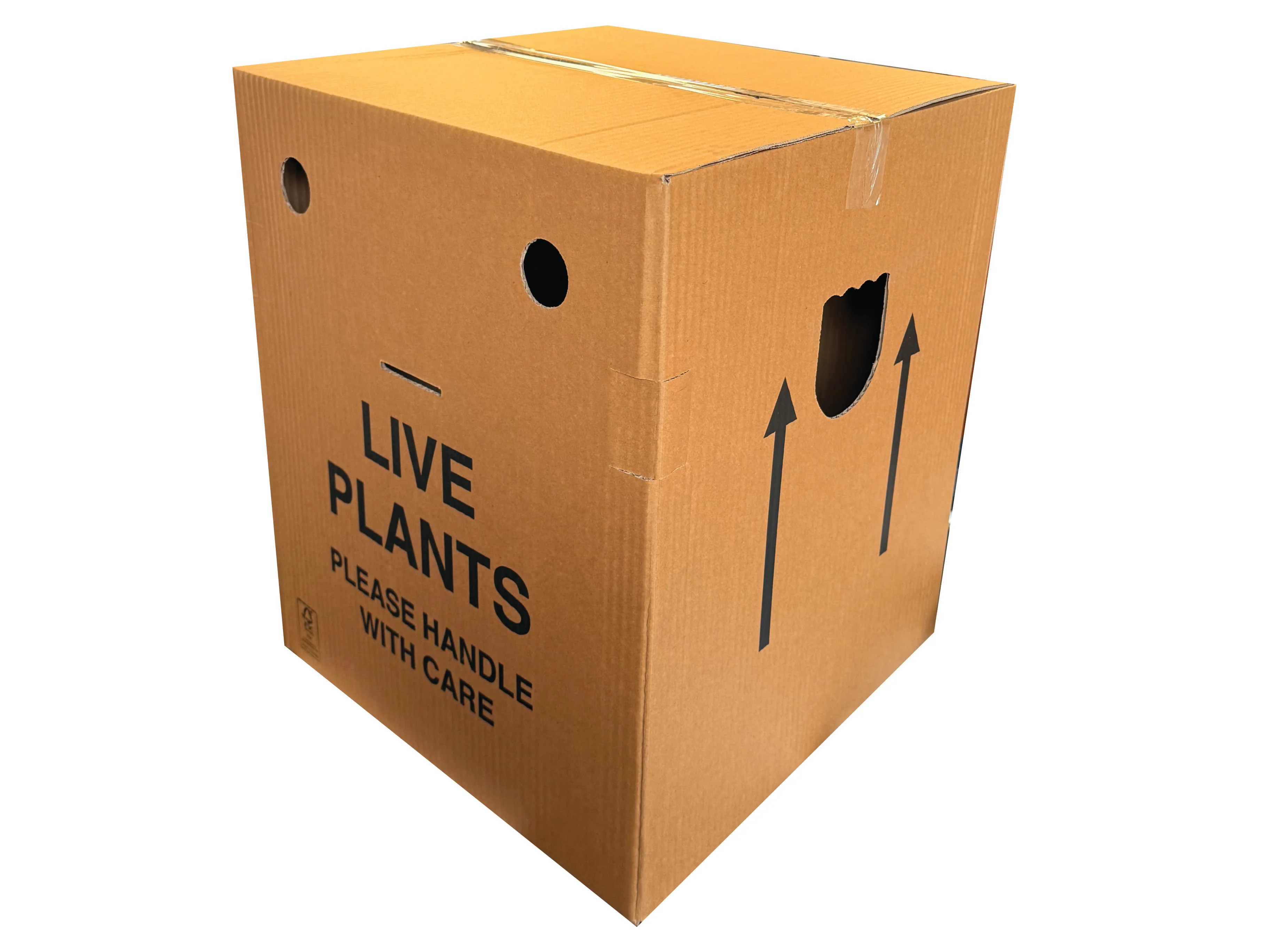 New Printed Strong Single Wall Box - 440mm x 440mm x 497mm - Image 2