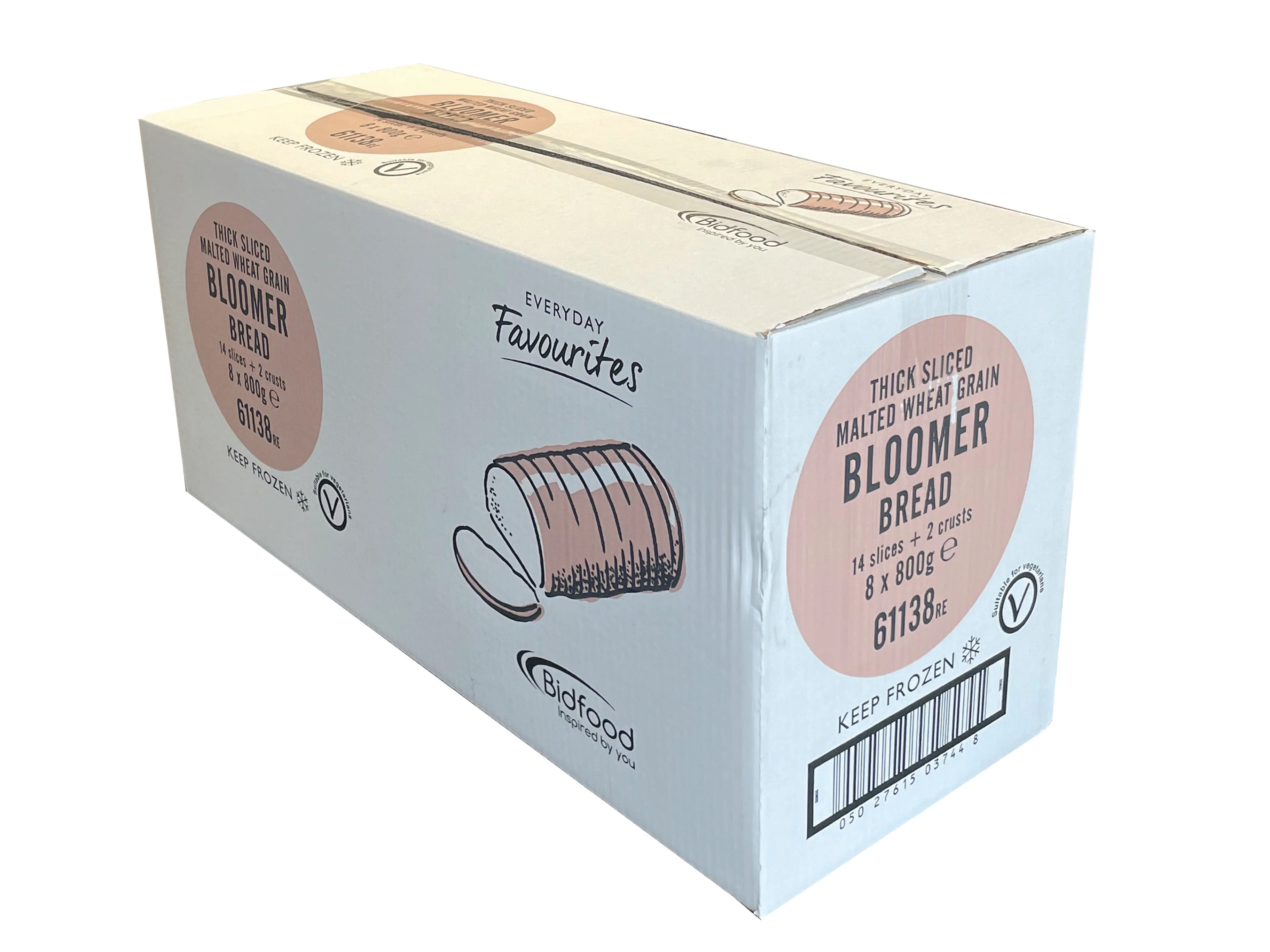 New Printed Strong Single Wall Box - 595mm x 230mm x 287mm - Image 2