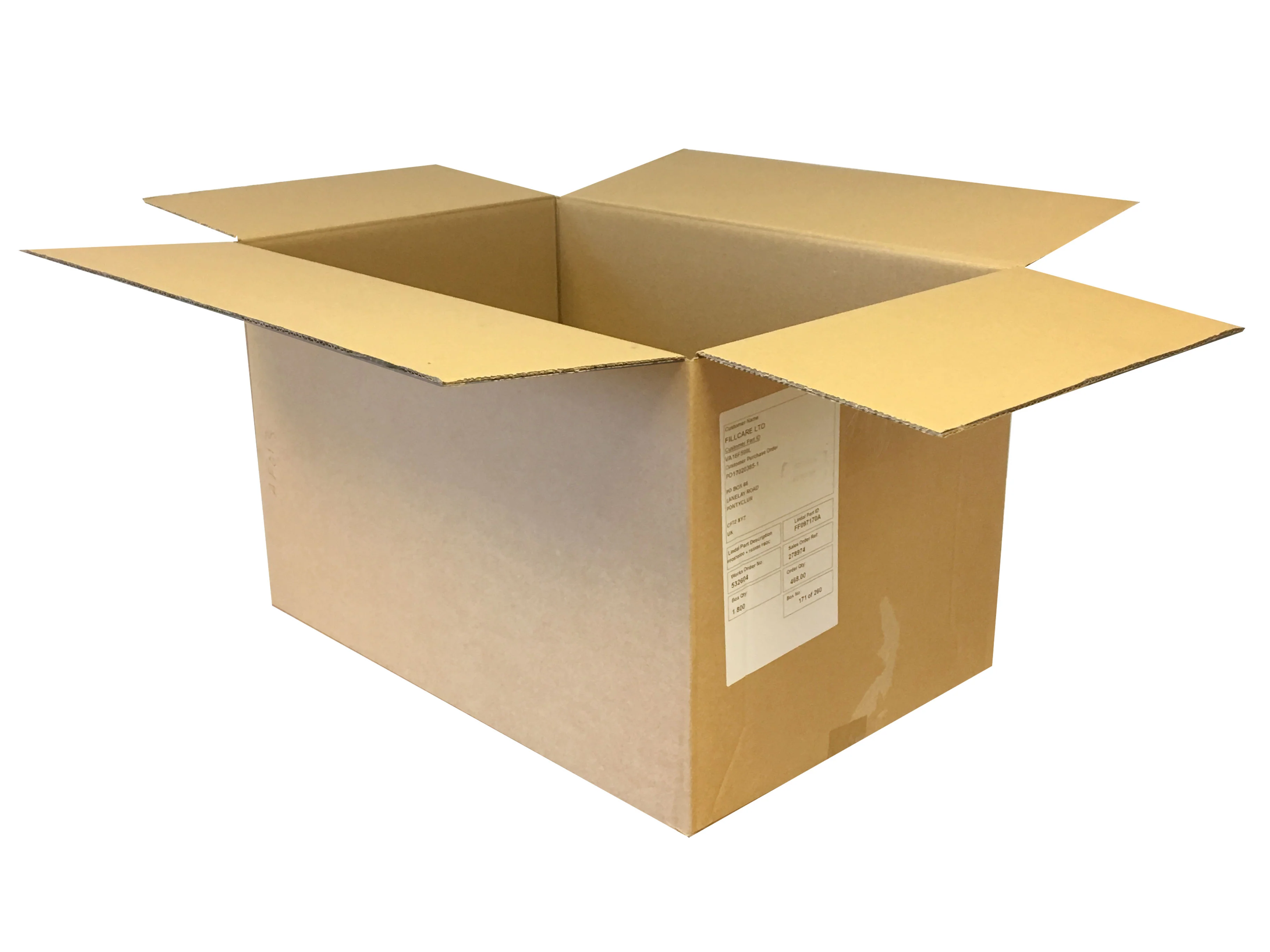 Used Plain Double Wall Boxes - 565mm x 370mm x 340mm