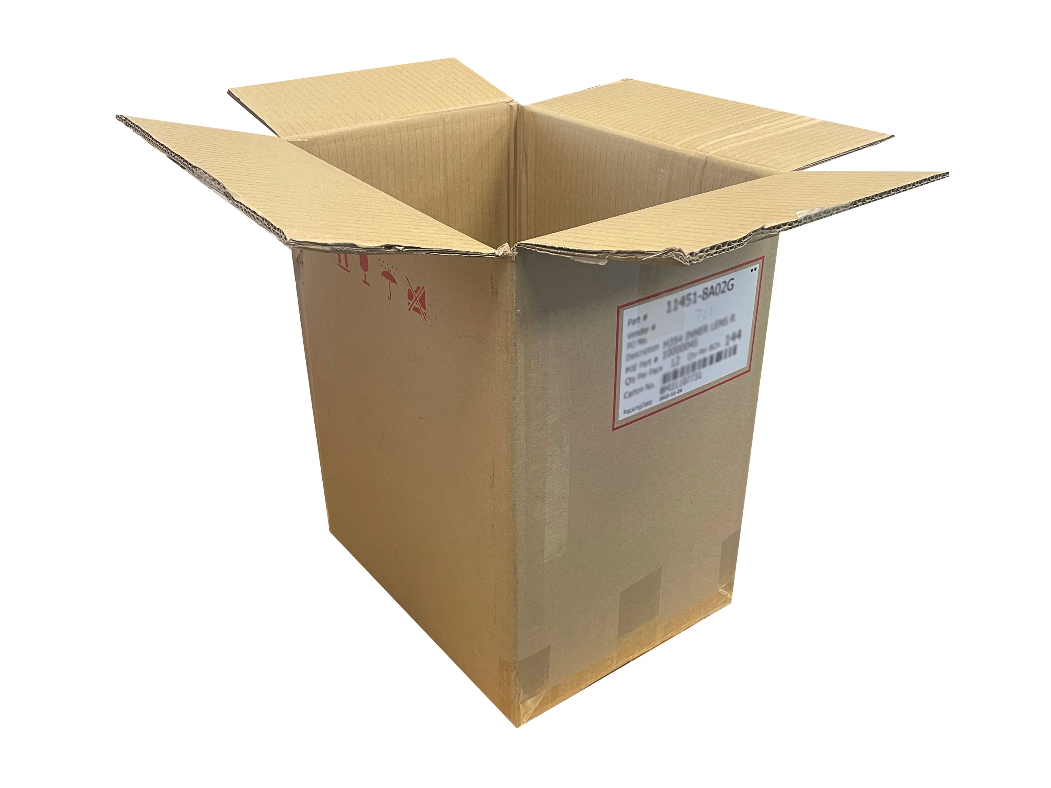 Used Printed Strong Double Wall Box - 356mm x 263mm x 407mm