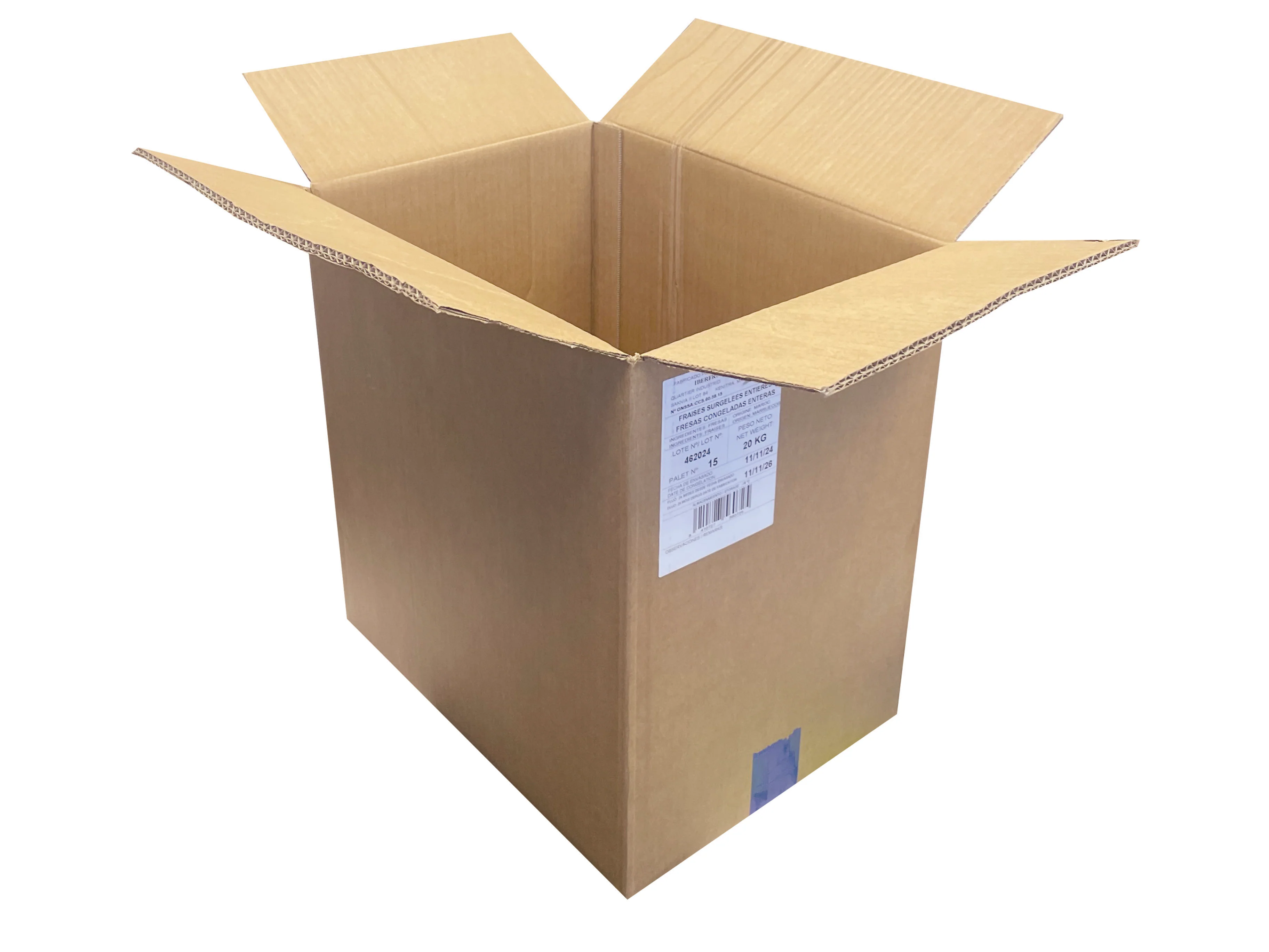 Used Plain Strong Double Wall Box - 375mm x 280mm x 385mm
