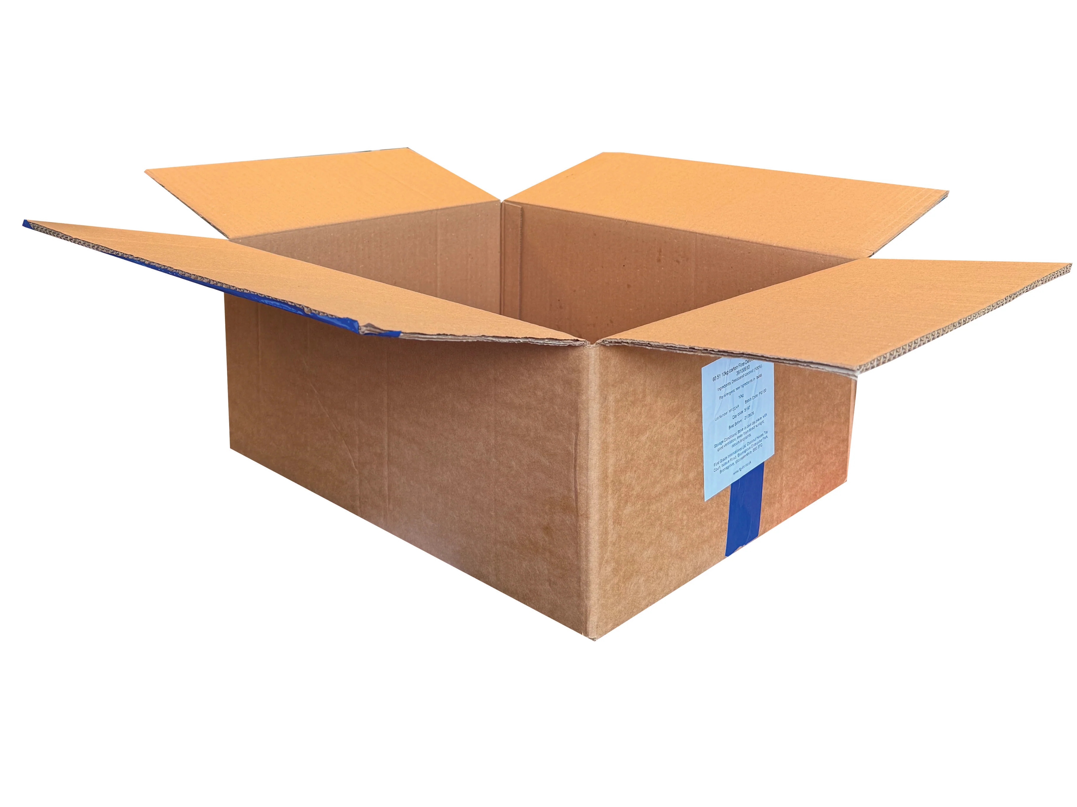 Used Plain Strong Double Wall Box - 460mm x 360mm x 180mm