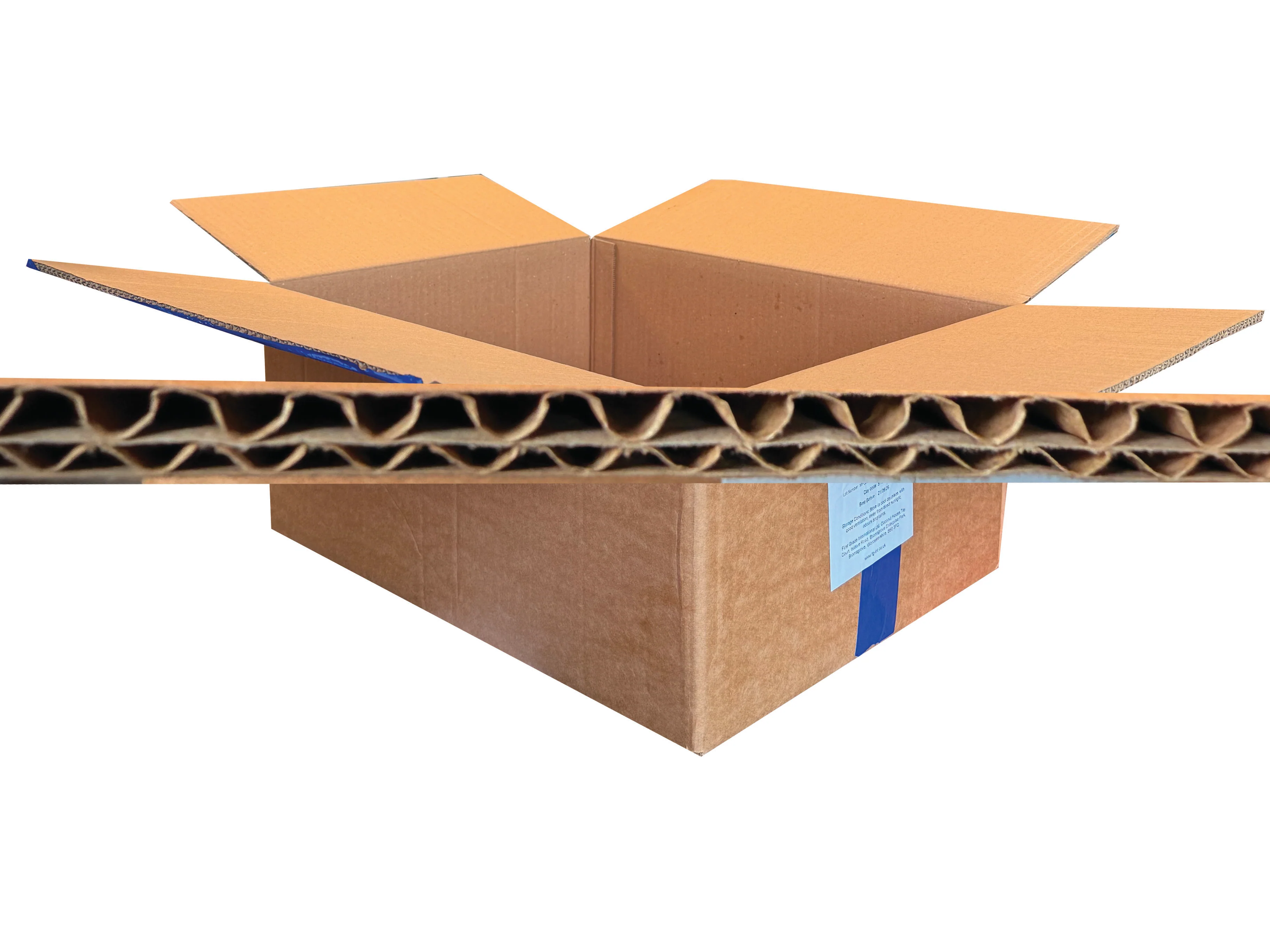 Used Plain Strong Double Wall Box - 460mm x 360mm x 180mm - Image 3