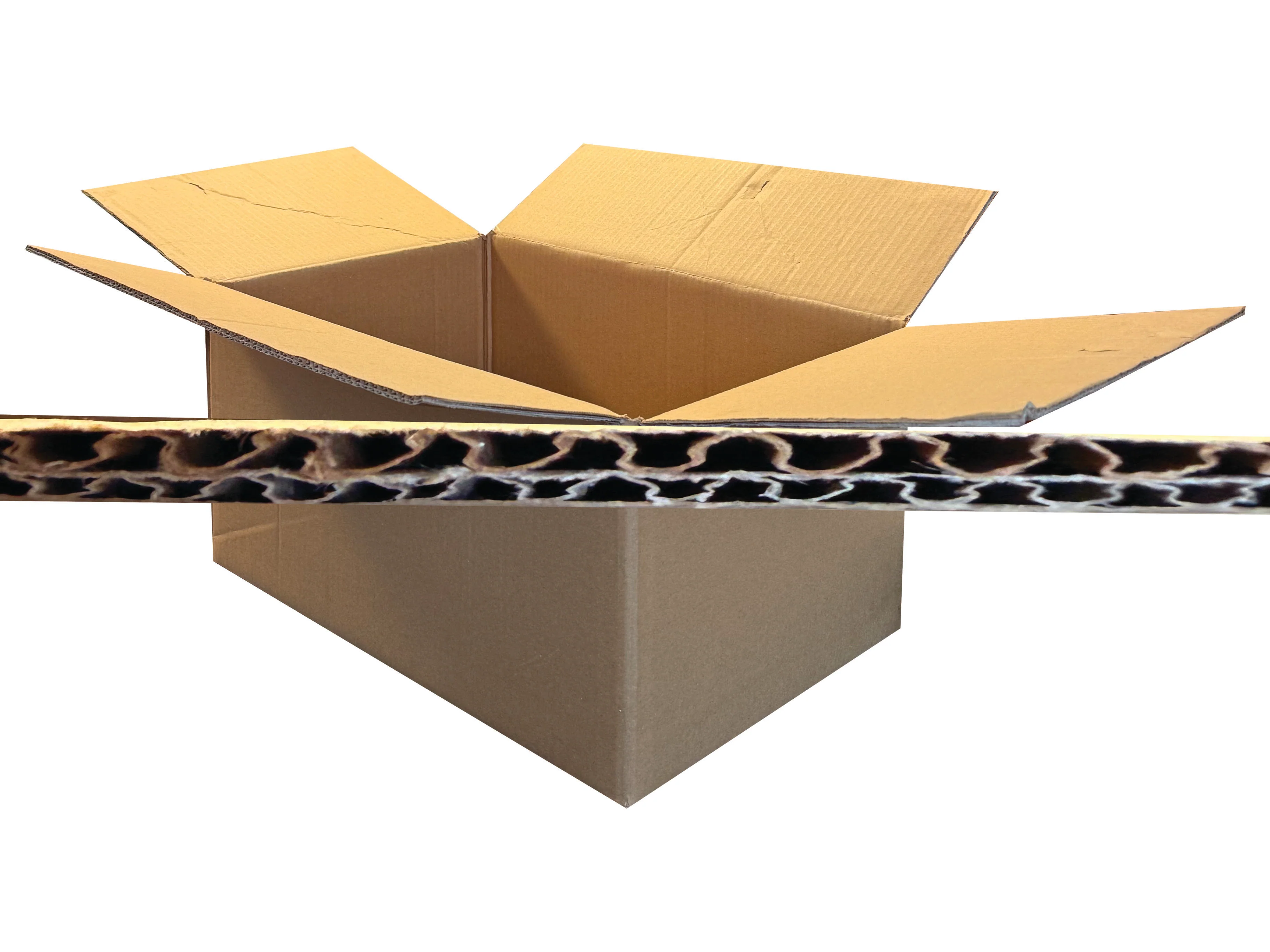 Used Plain Strong Double Wall Box - 490mm x 318mm x 235mm - Image 3