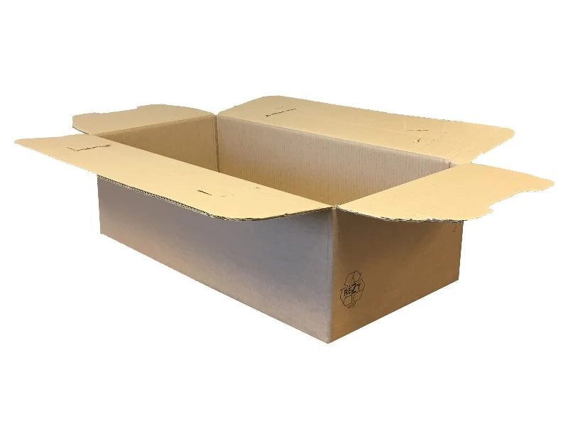 Used Plain Strong Double Wall Box - 770mm x 370mm x 280mm