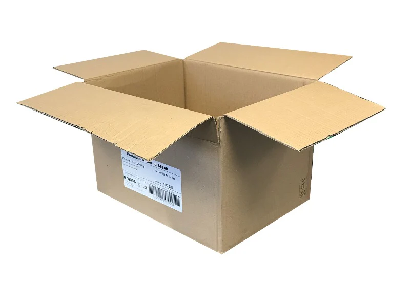 Used Plain Strong Single Wall Box - 395mm x 286mm x 265mm
