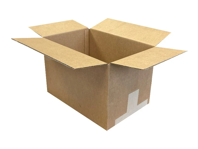 Used Plain Strong Single Wall Box - 460mm x 309mm x 309mm