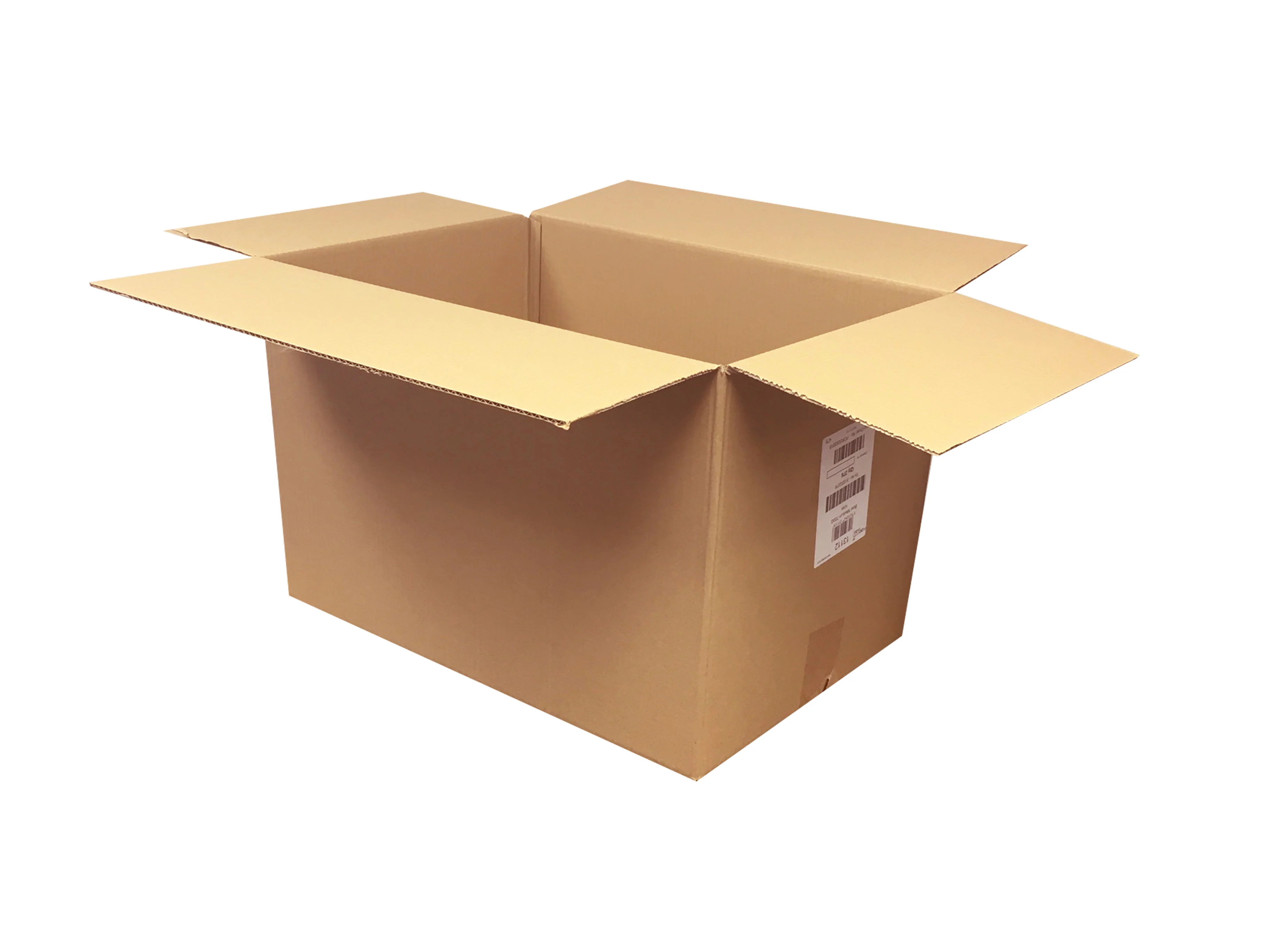 Used Plain Strong Single Wall Box - 590mm x 395mm x 395mm