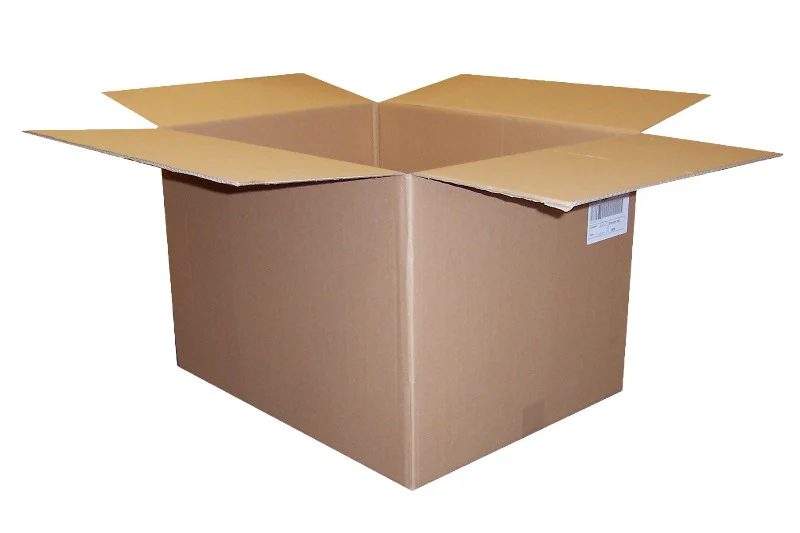 Used Plain Strong Single Wall Box - 595mm x 475mm x 415mm