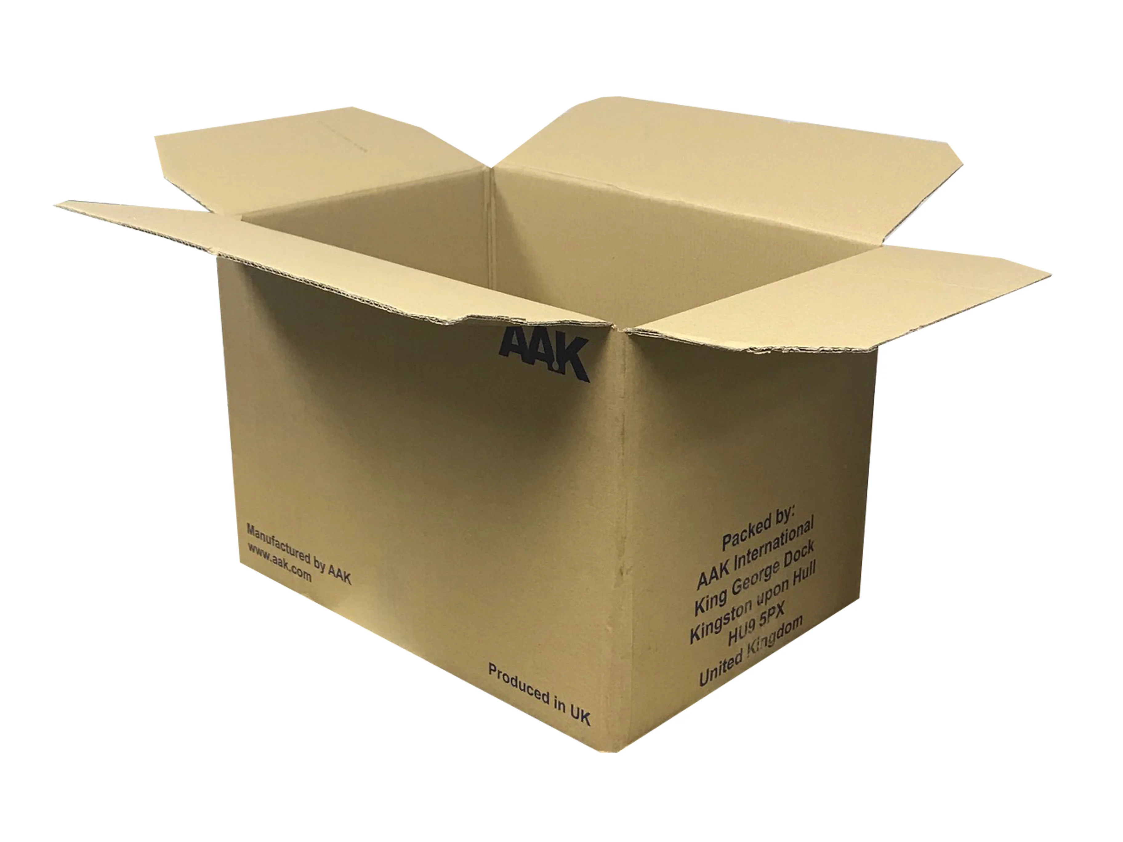 Used Printed Double Wall Box - 380mm x 265mm x 265mm