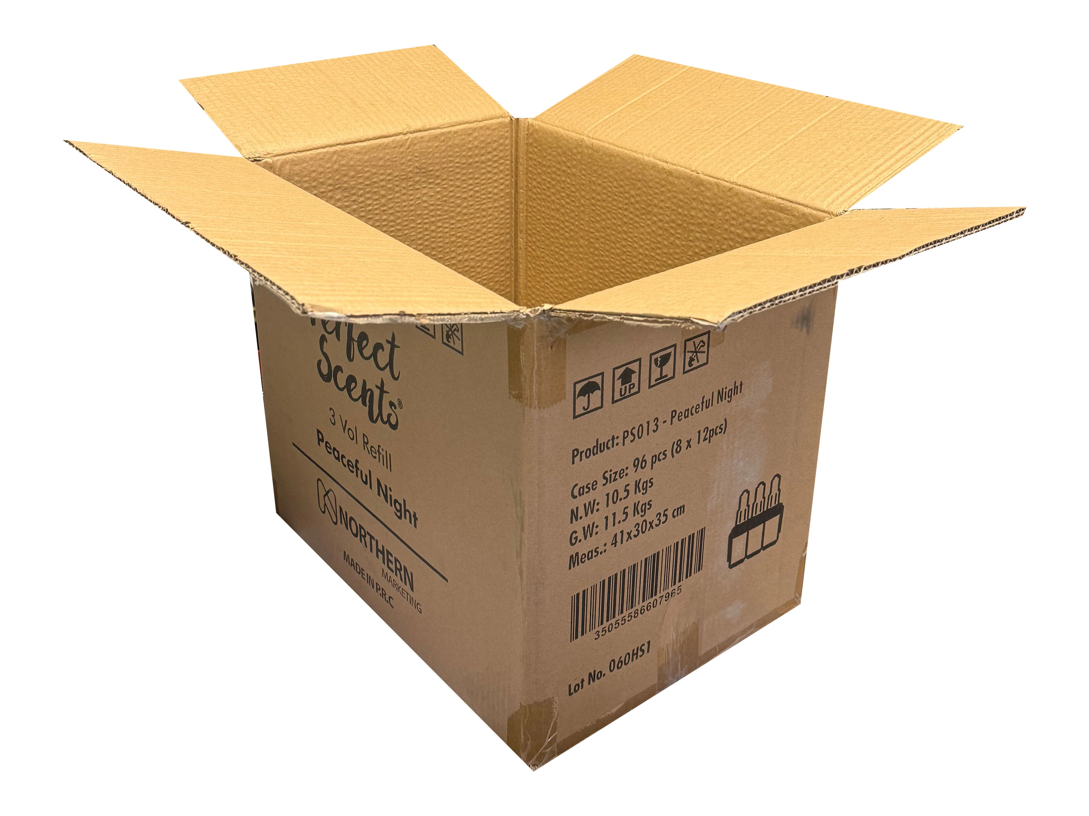 Used Printed Double Wall Box - 410mm x 290mm x 330mm