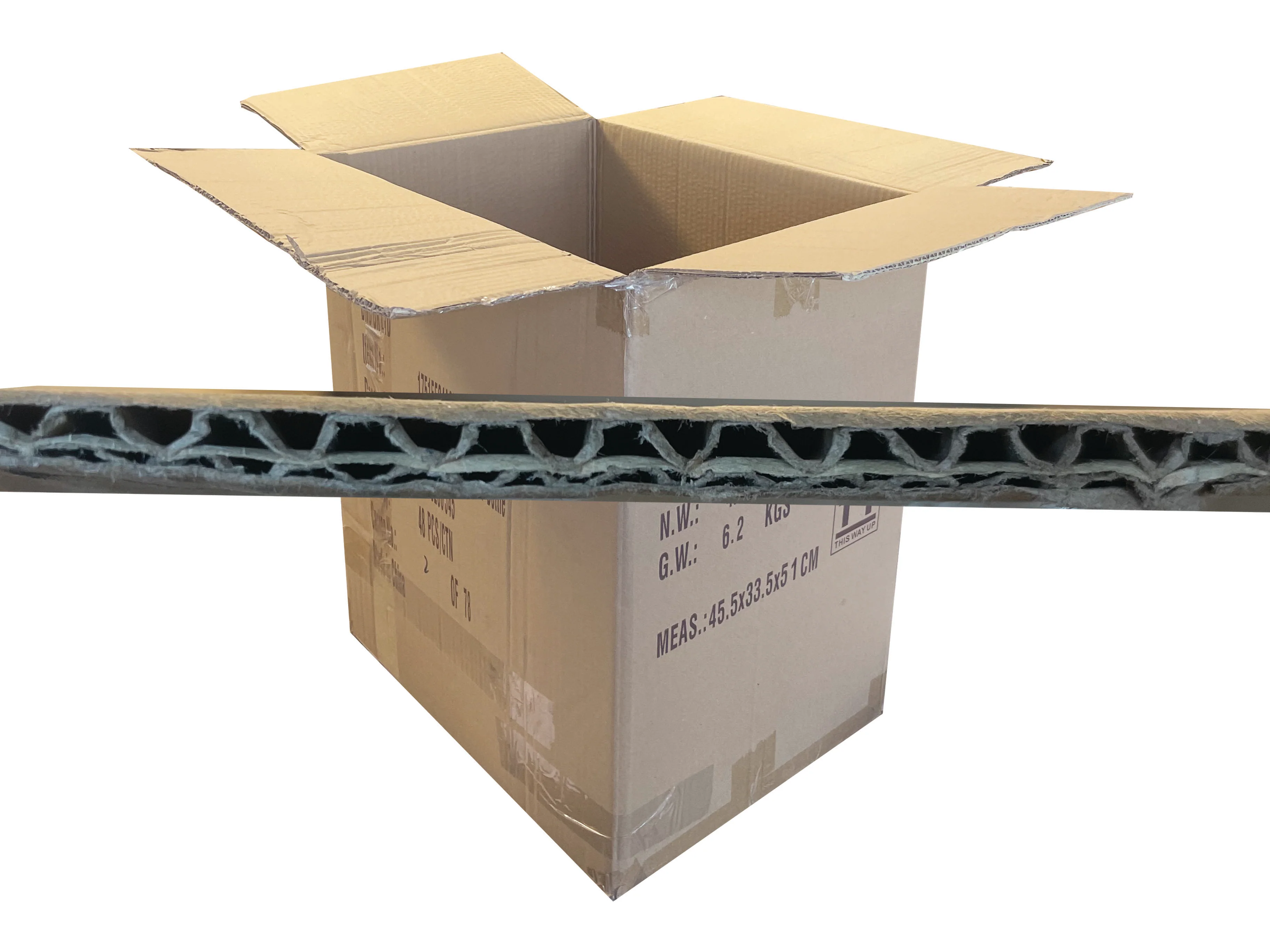 Used Printed Double Wall Box - 450mm x 325mm x 505mm - Image 3