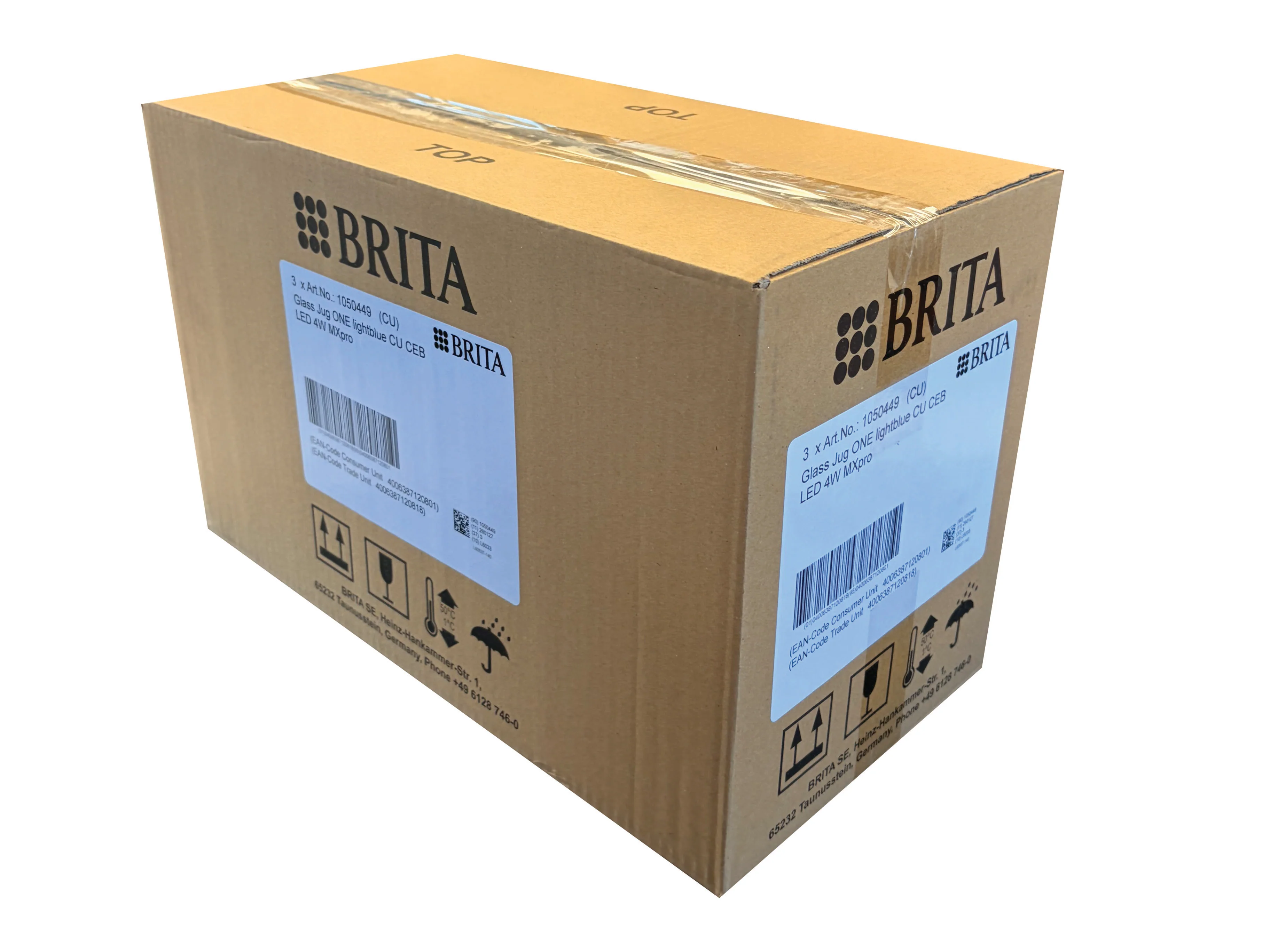 Used Printed Strong Single Wall Box - 520mm x 265mm x 315mm - Image 2