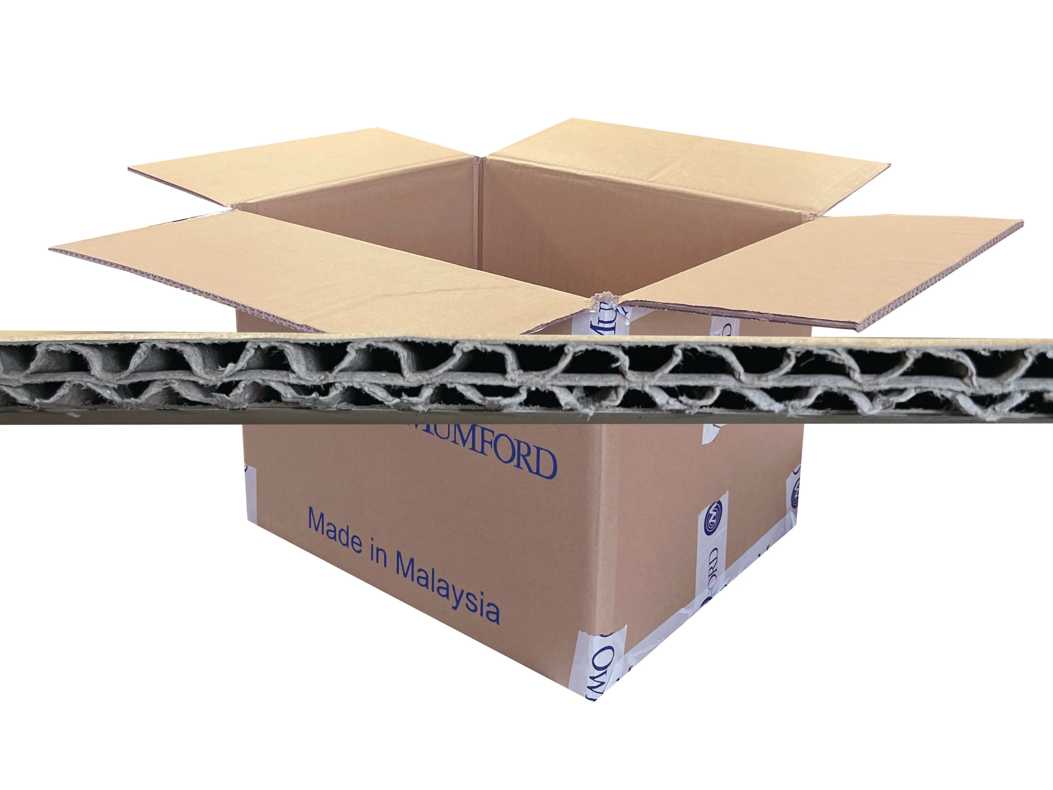 Used Printed Strong Double Wall Box - 390mm x 320mm x 290mm - Image 2