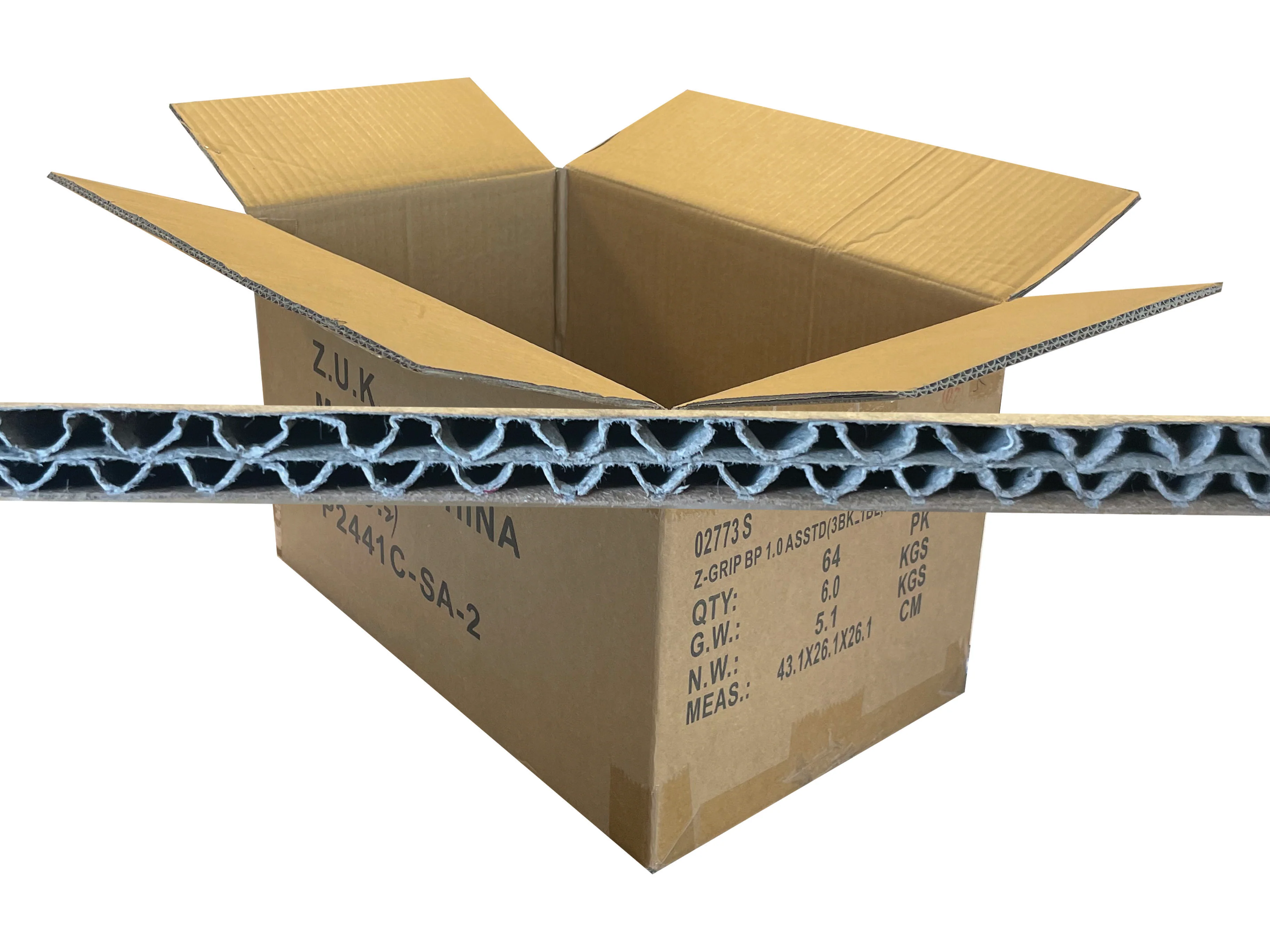 Used Printed Strong Double Wall Box - 431mm x 260mm x 245mm - Image 2