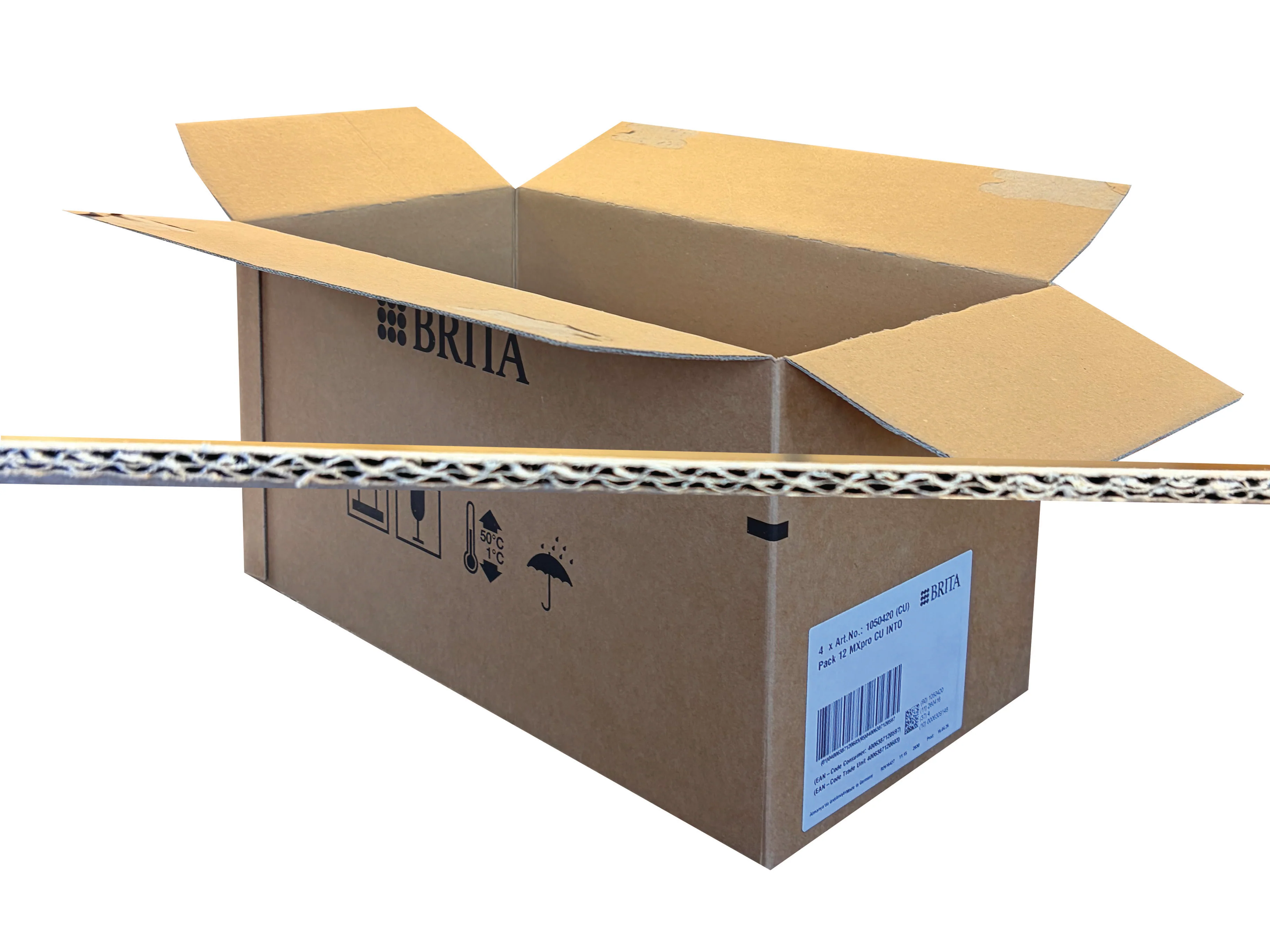 Used Printed Strong Double Wall Box - 490mm x 250mm x 245mm - Image 2