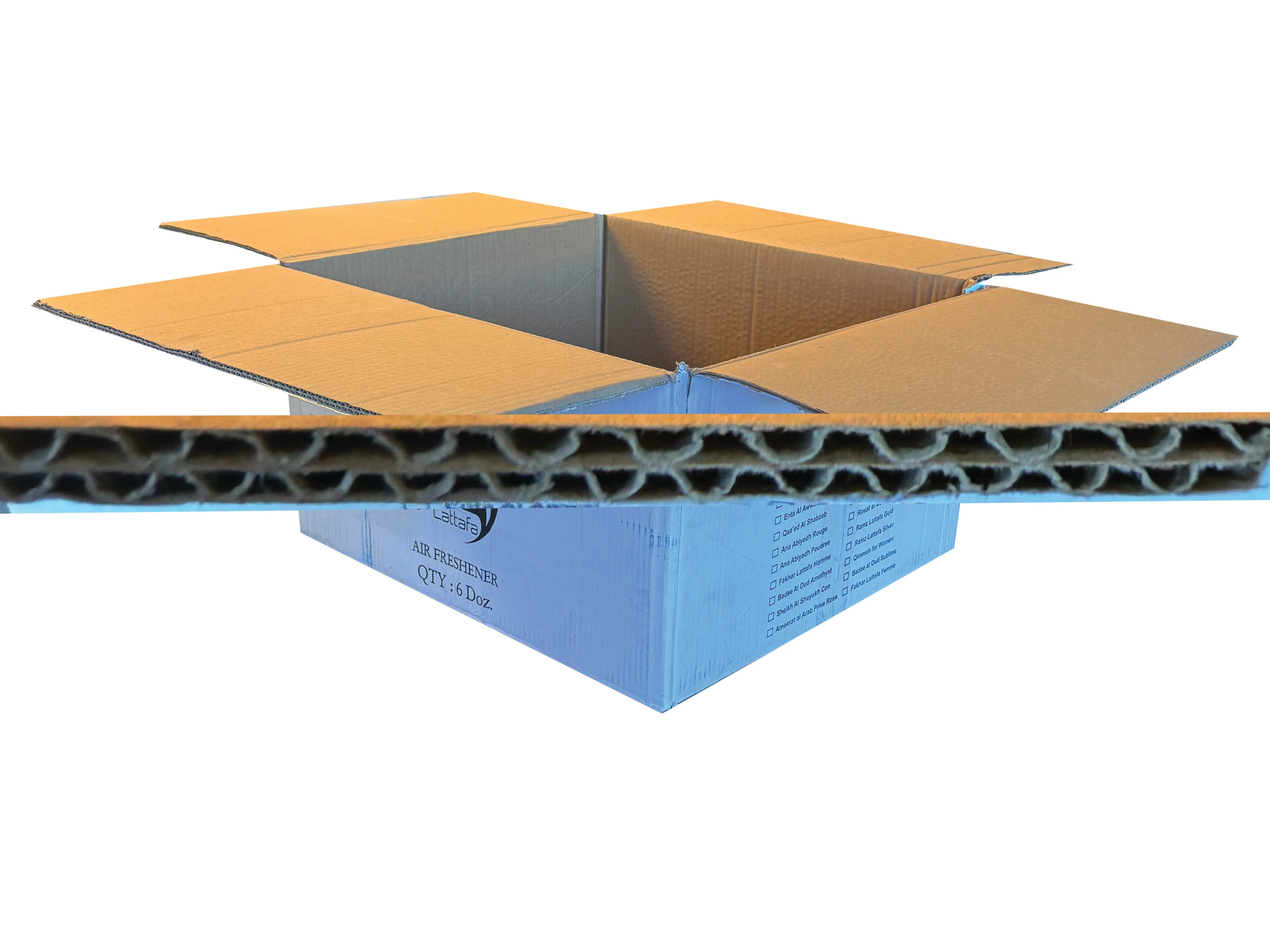 Used Printed Strong Double Wall Box - 510mm x 453mm x 265mm - Image 3