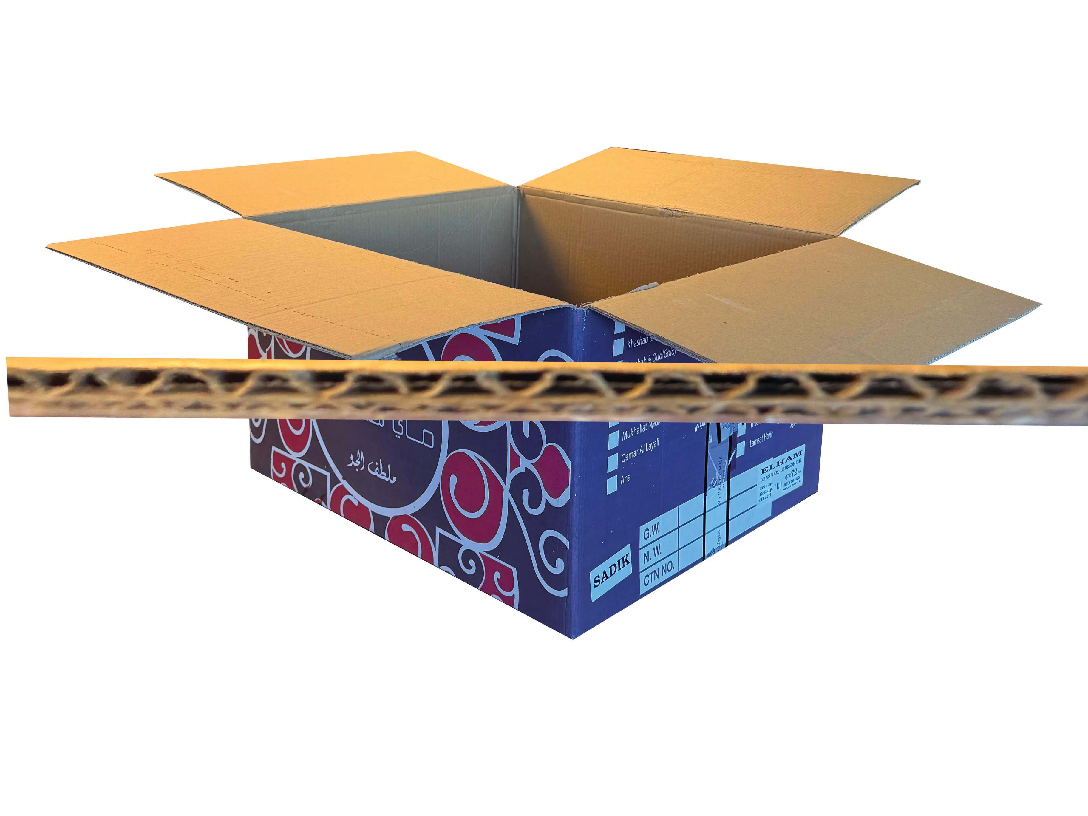 Used Printed Strong Double Wall Box - 523mm x 454mm x 300mm - Image 3