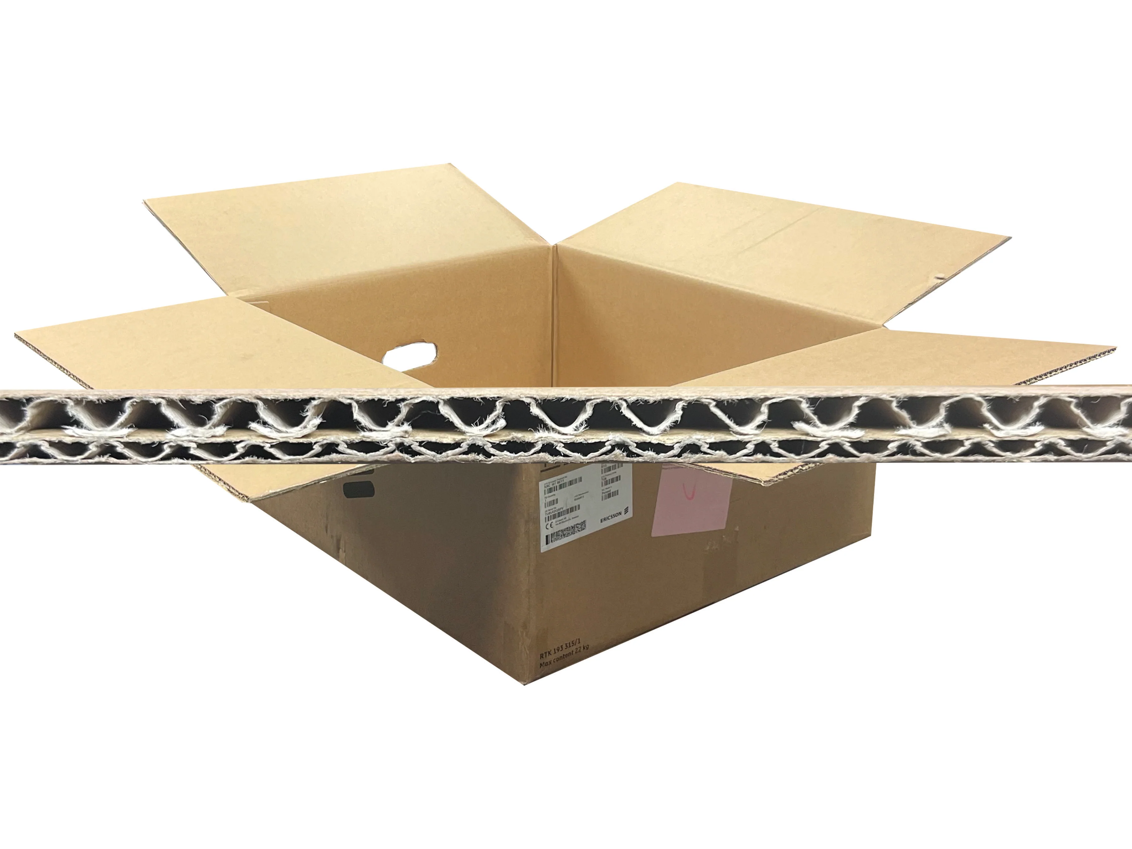 Used Printed Strong Double Wall Box - 530mm x 485mm x 225mm - Image 2