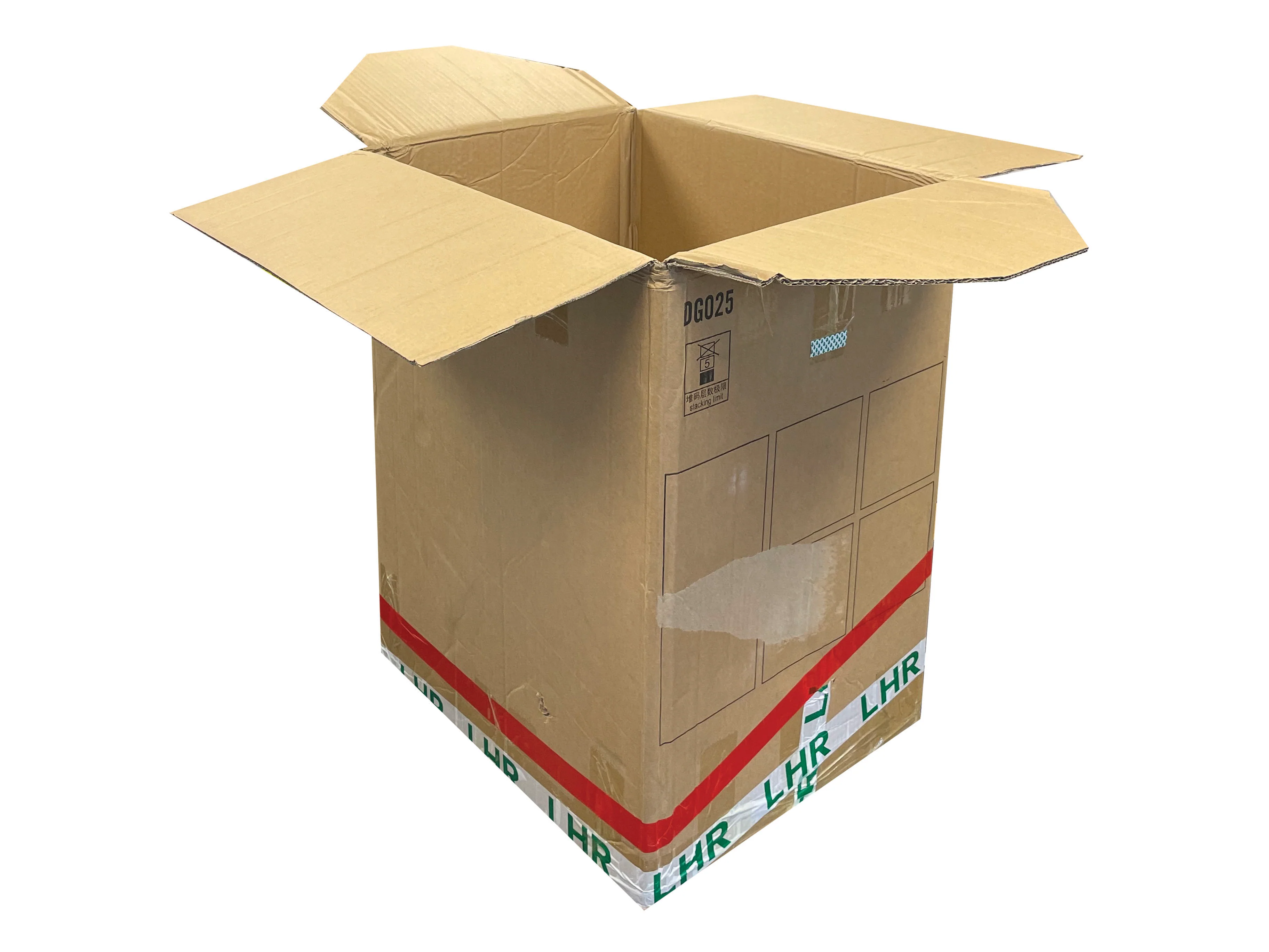 Used Printed Strong Double Wall Box - 487mm x 405mm x 590mm - Image 2