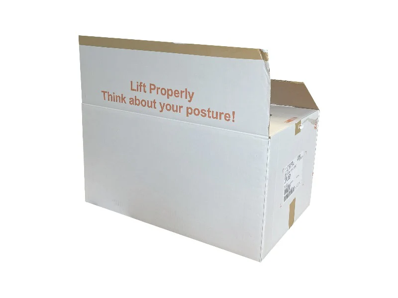 Used Printed Strong Single Wall Box - 585mm x 380mm x 300mm - Image 2