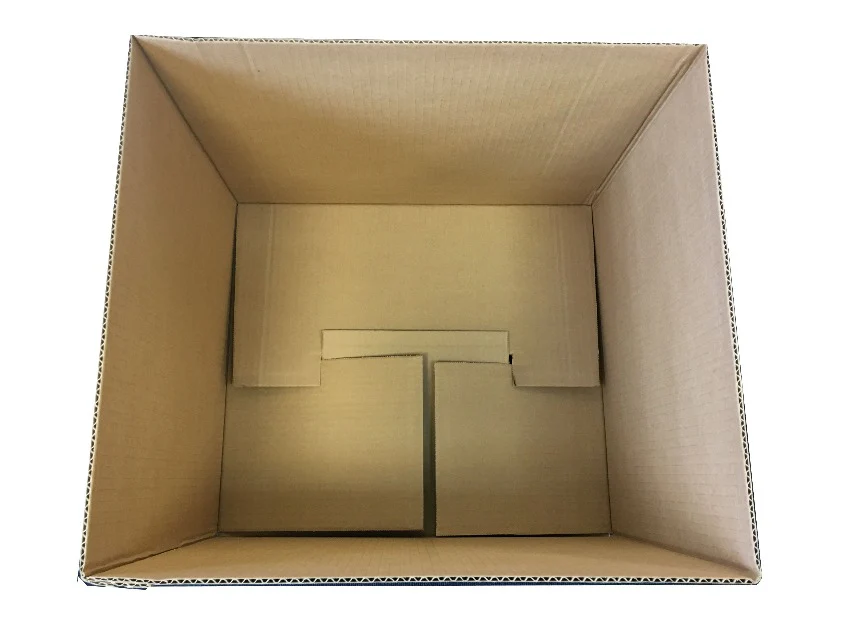 Used Open Top Strong Single Wall Storage Box - 444mm x 390mm x 340mm - Image 3